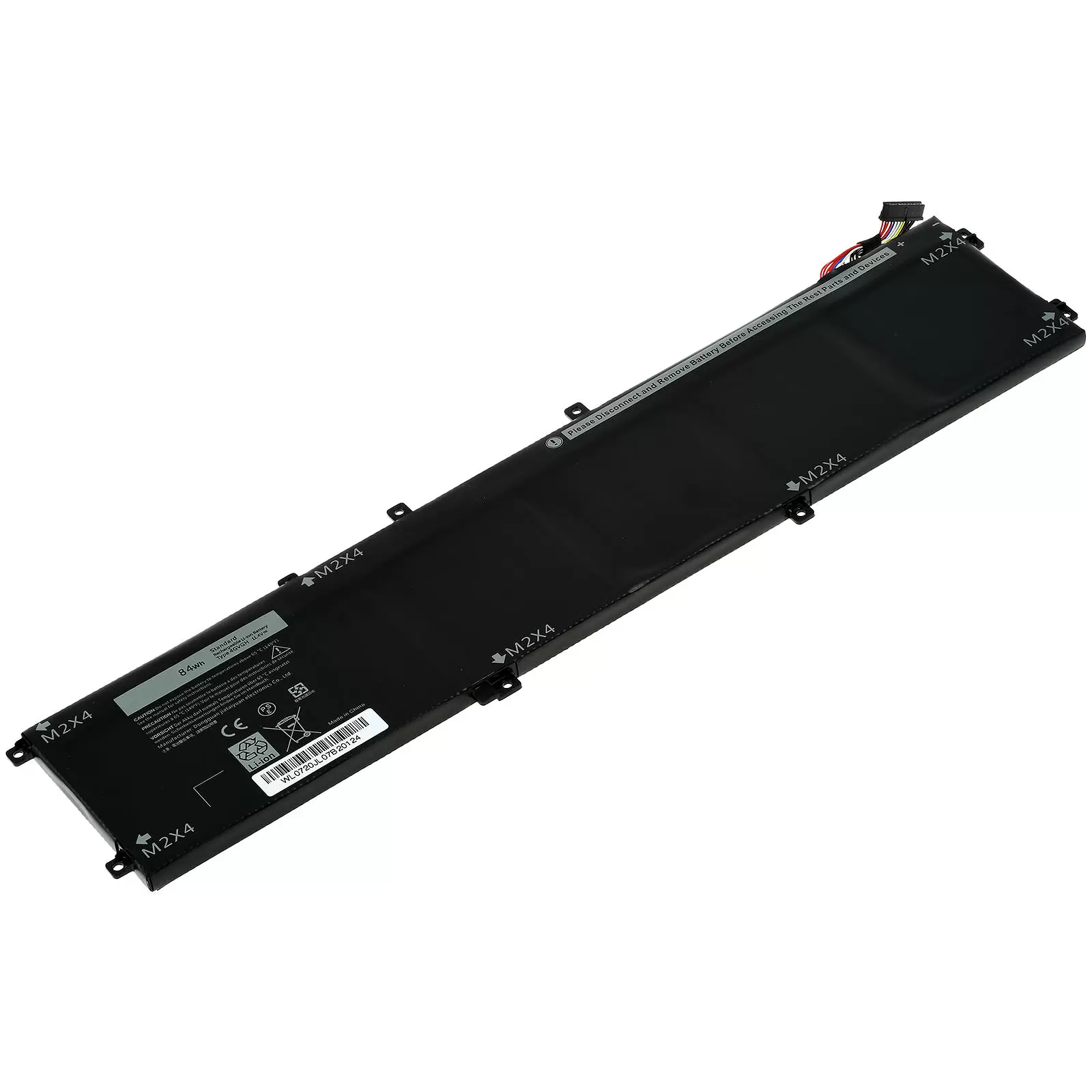 Powerakku passend für Laptop Dell XPS 15 9550, 15 9530, Typ 4GVGH u.a.