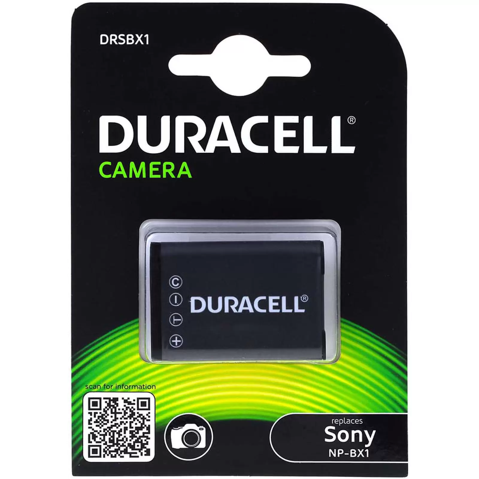 Duracell Akku für Sony Cyber-shot DSC-RX100 / Typ NP-BX1 1090mAh