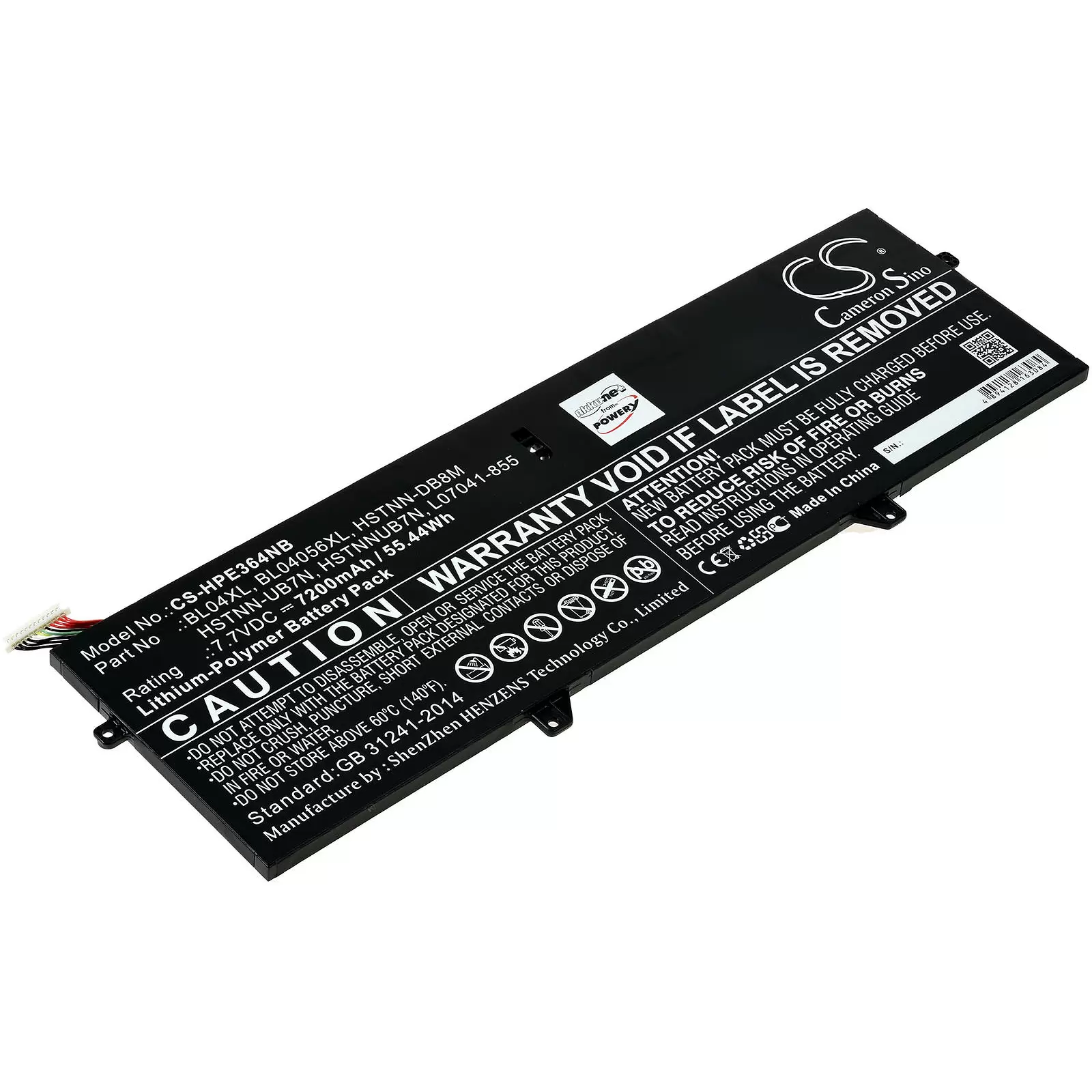 Akku passend für Laptop HP Elitebook x360 1040 G5, Typ BL04XL u.a. Akku passend für Laptop HP Elitebook x360 1040 G5, Typ BL04XL u.a.
