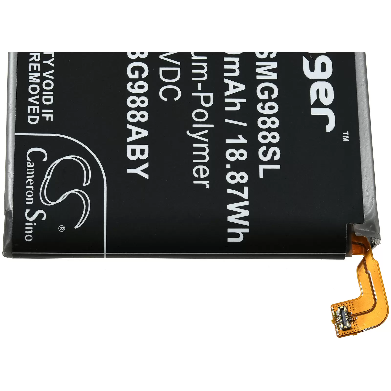Akku passend für Handy, Smartphone Samsung Galaxy S20 Ultra, SM-G988U, Typ EB-BG988ABY u.a.