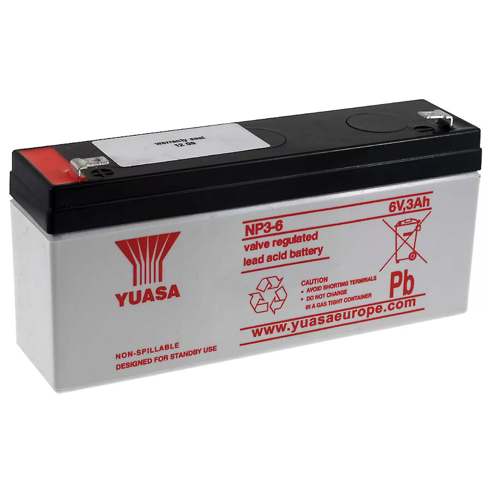 YUASA Bleiakku NP3-6 YUASA Bleiakku NP3-6