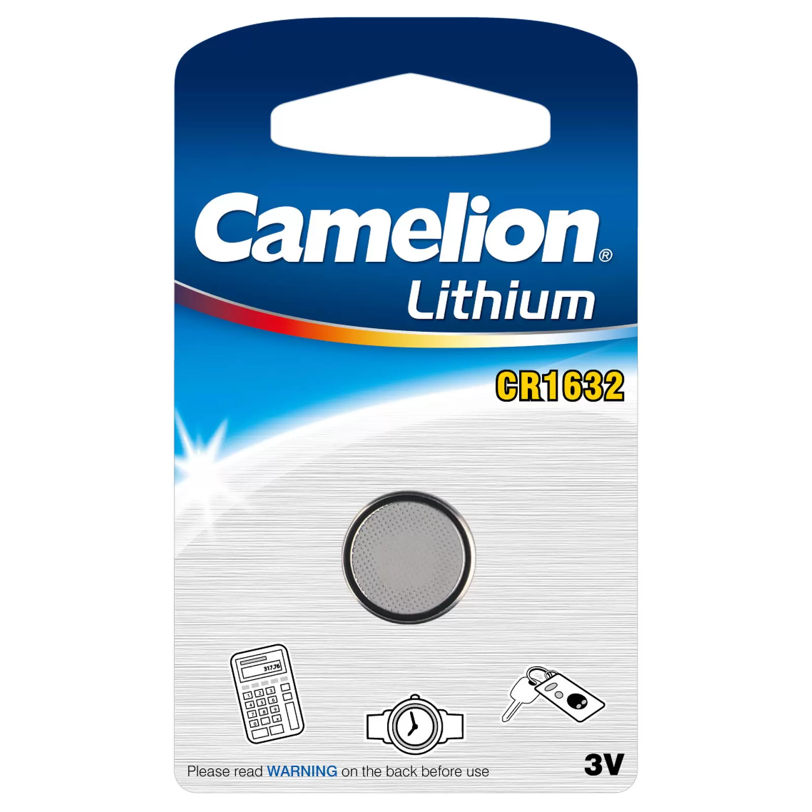 Lithium Knopfzelle Camelion CR1632 1er Blister Lithium Knopfzelle Camelion CR1632 1er Blister