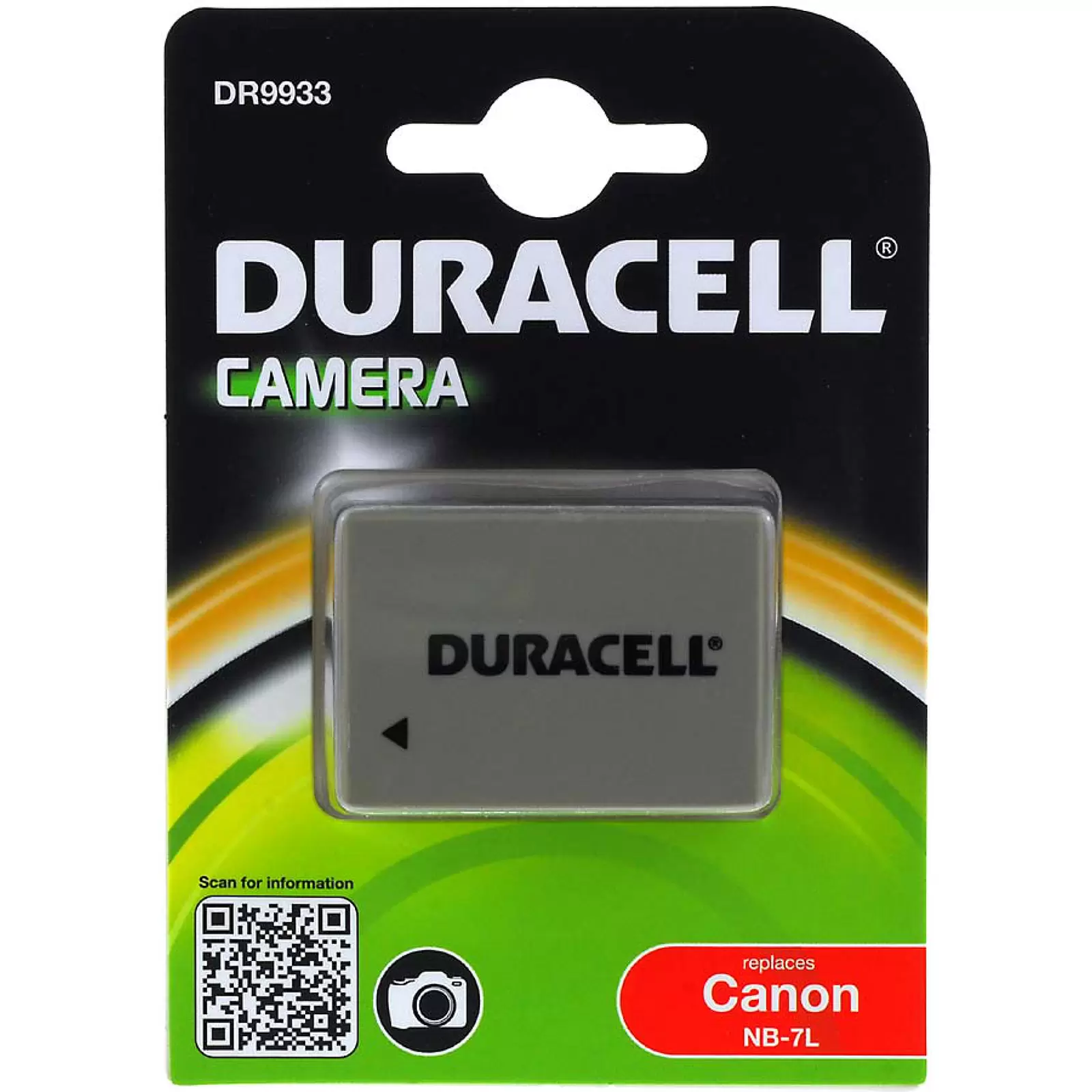 Duracell Akku DR9933 für Canon Typ NB-7L Duracell Akku DR9933 für Canon Typ NB-7L