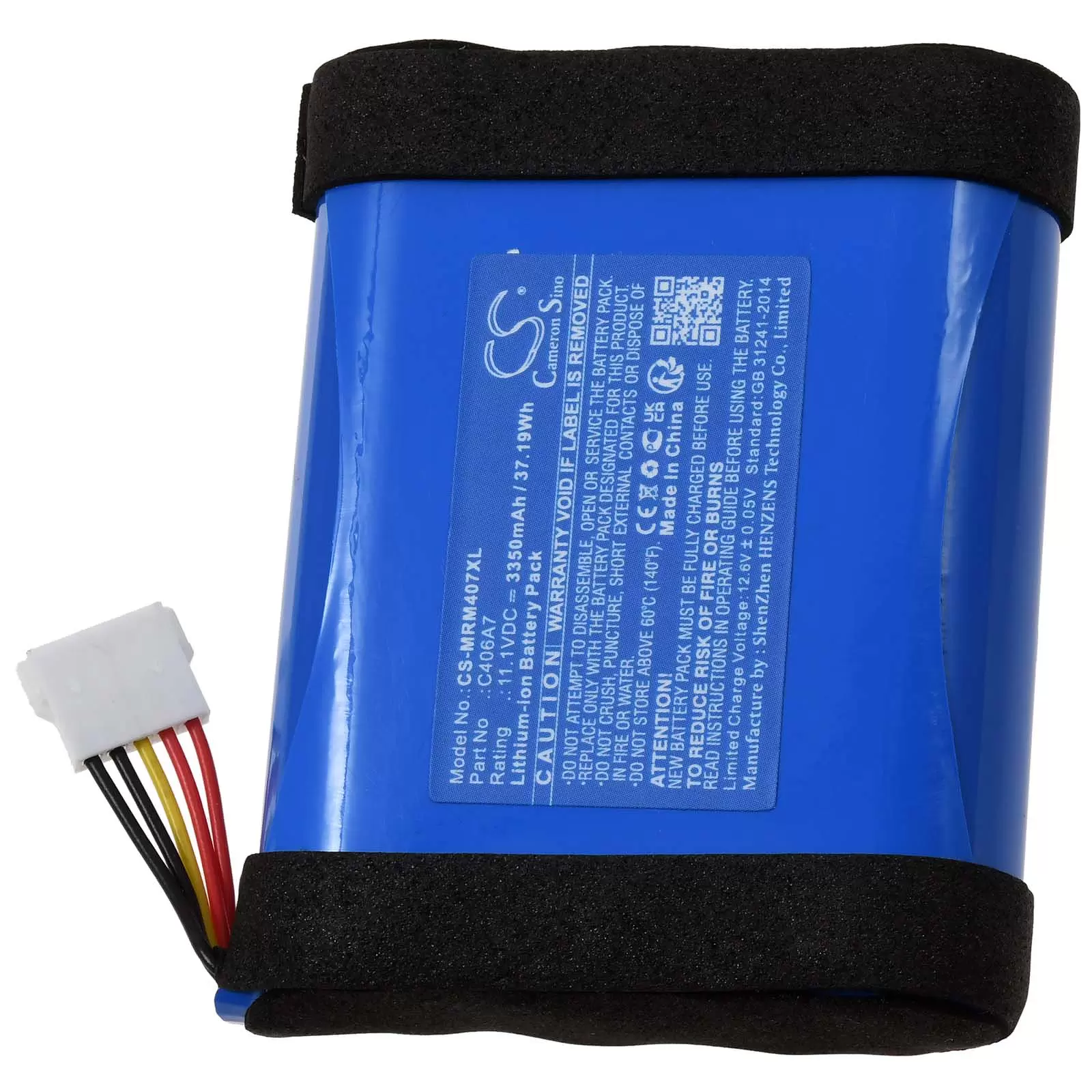 Powerakku passend für Lautsprecher Marshall Middleton Typ C406A7 Powerakku passend für Lautsprecher Marshall Middleton Typ C406A7