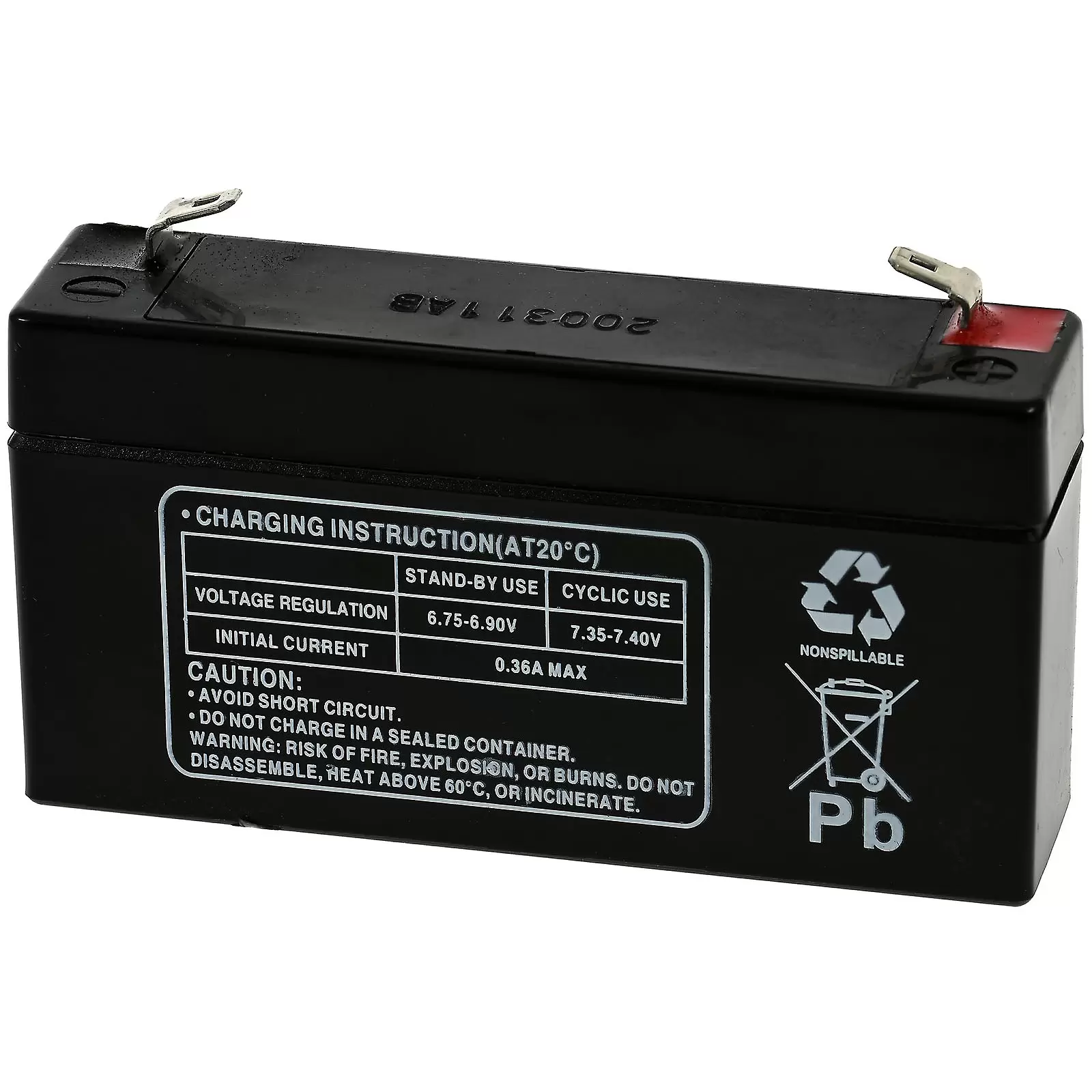 Powery Bleiakku (multipower) MP1,2-6