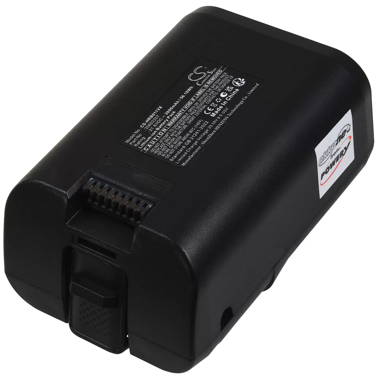 Akku passend für Hoover H-Free 500 Staubsauger Typ B011 Akku passend für Hoover H-Free 500 Staubsauger Typ B011