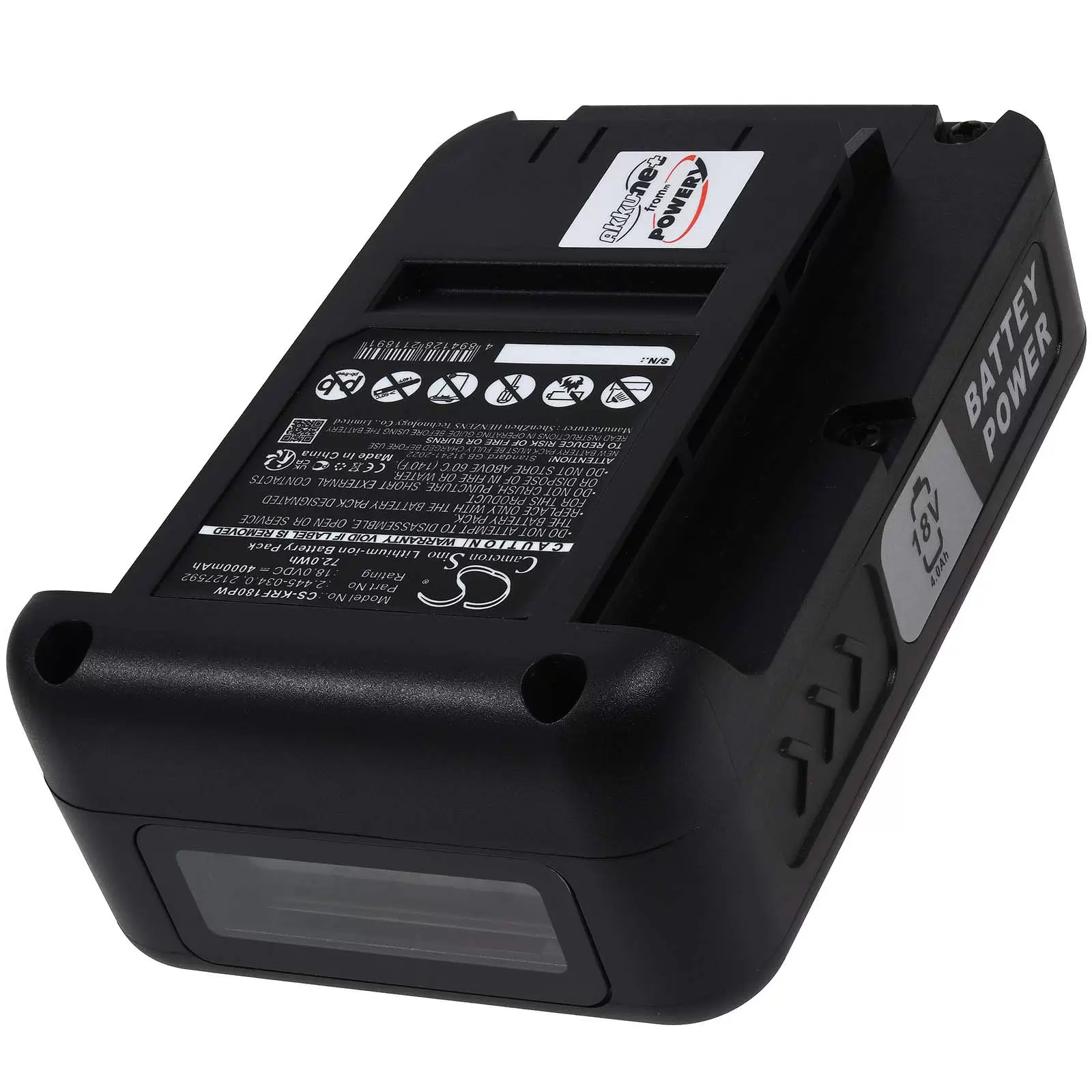 Akku passend für Rasenmäher Kärcher LMO 18-33 SET Waschsauger SE 3-18 Compact Typ 2.445-034.0 Akku passend für Rasenmäher Kärcher LMO 18-33 SET Waschsauger SE 3-18 Compact Typ 2.445-034.0