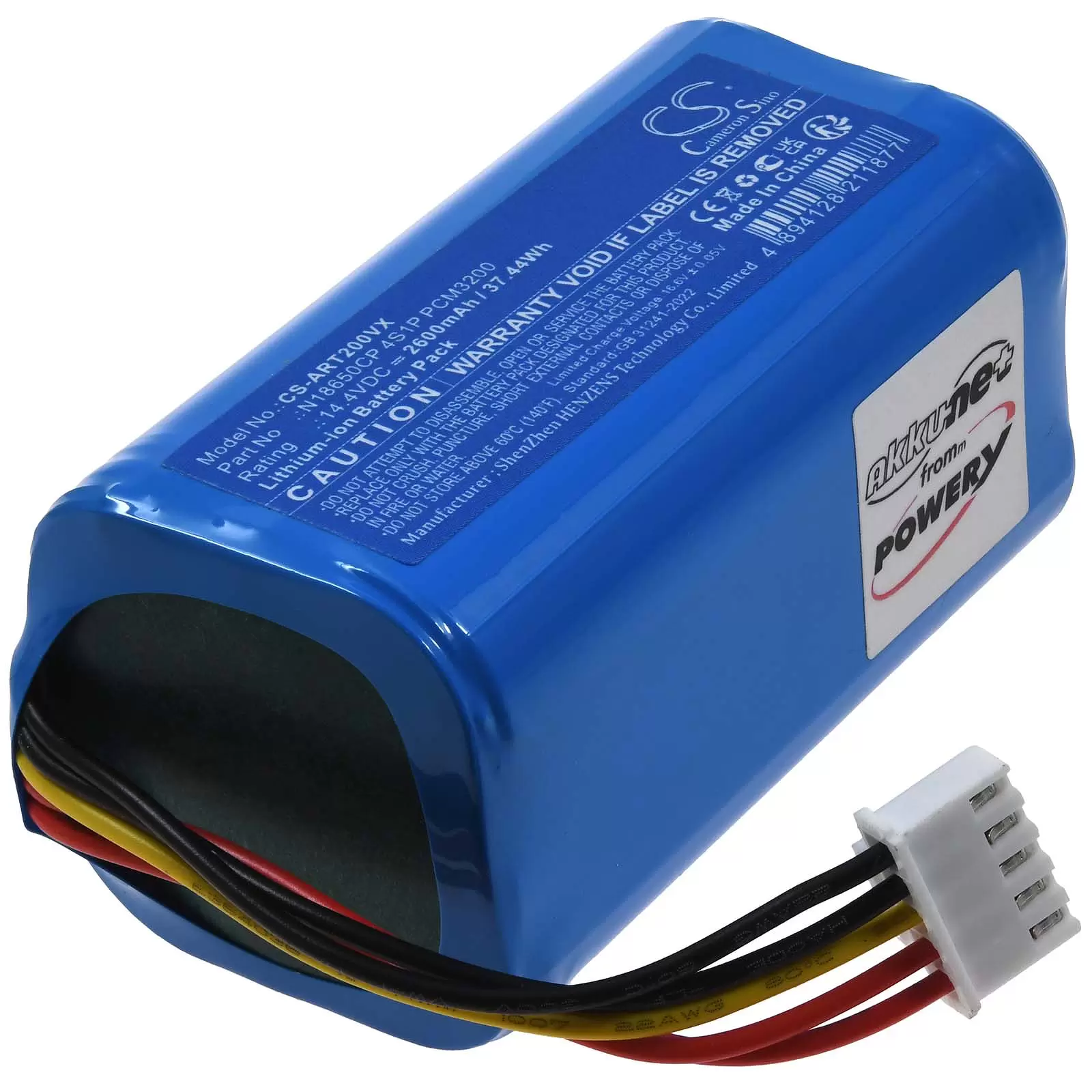 Akku passend für Saugroboter Airrobo T20+ Typ 4S1P PCM3200 Akku passend für Saugroboter Airrobo T20+ Typ 4S1P PCM3200