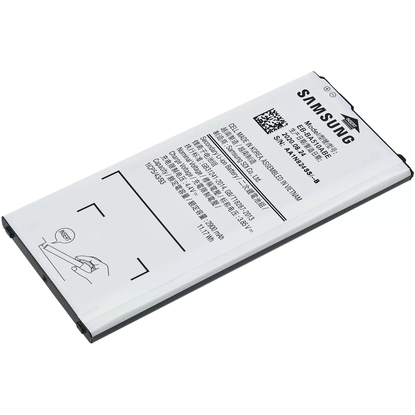 Samsung Akku für Galaxy A5 2016 Duos / SM-A510S / Typ EB-BA510ABE Samsung Akku für Galaxy A5 2016 Duos / SM-A510S / Typ EB-BA510ABE