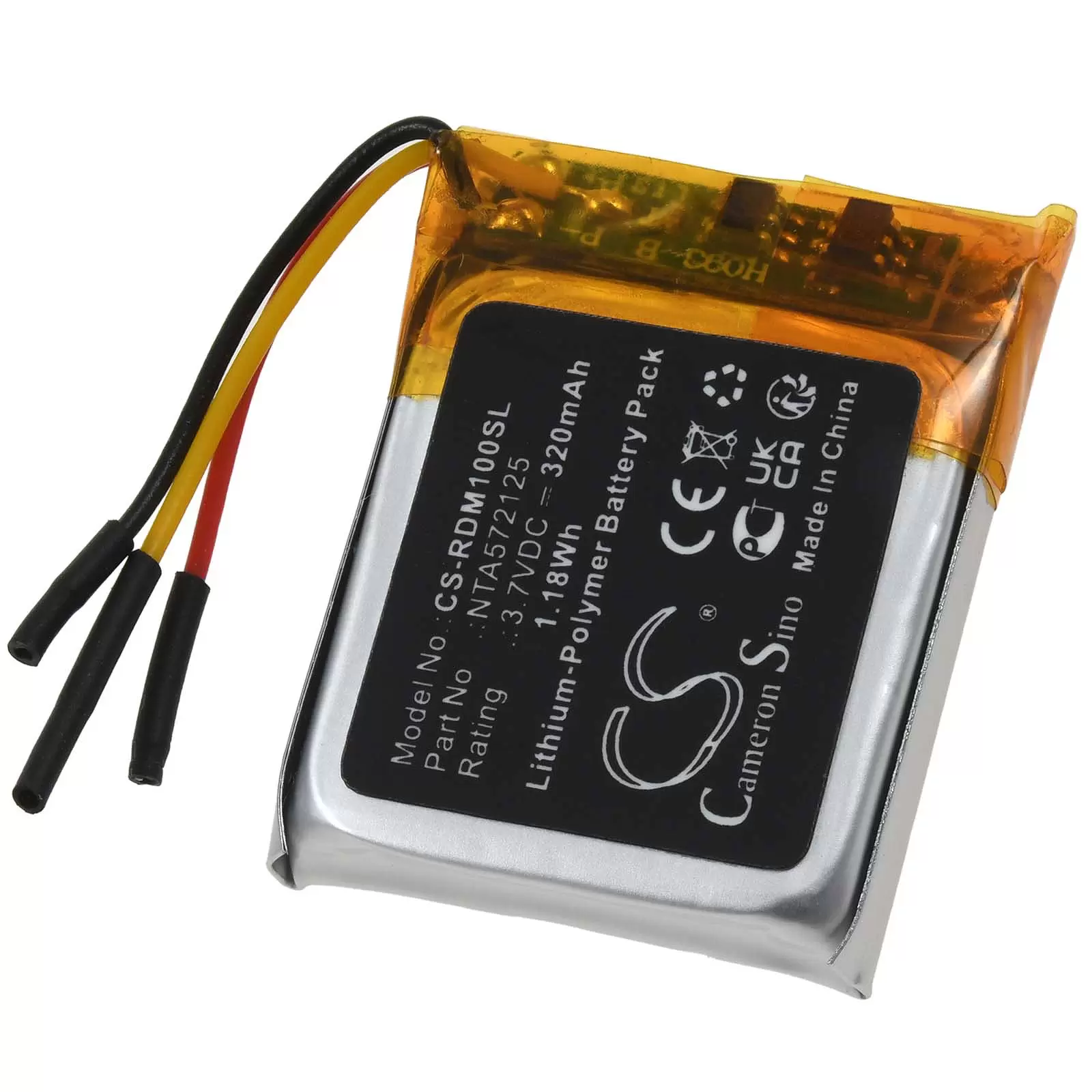 Akku passend für Rode Mikrofonsystem Wireless Go Typ NTA572125 Akku passend für Rode Mikrofonsystem Wireless Go Typ NTA572125