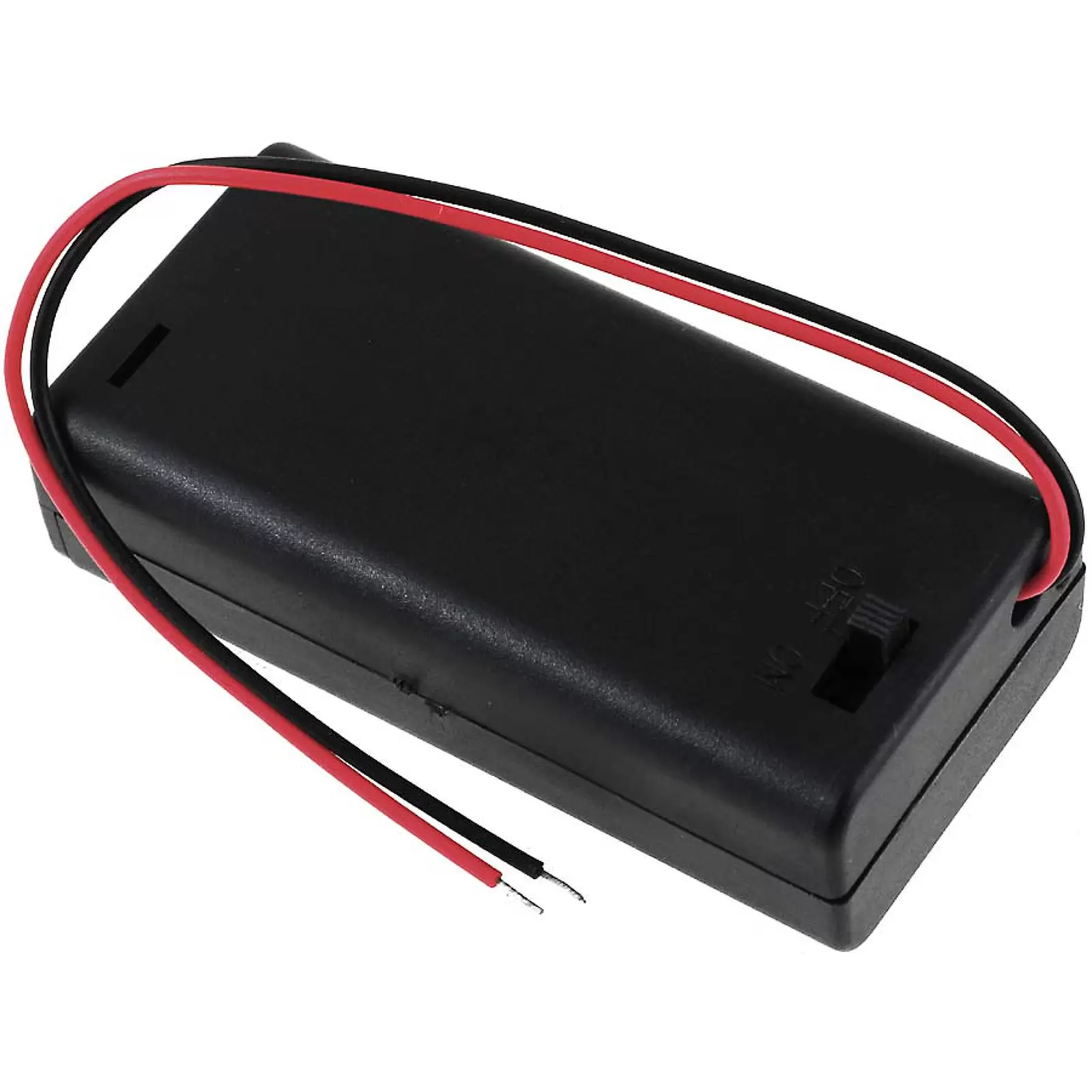 Batteriehalter für 2x Mignon/AA Batterien mit Anschlusskabel