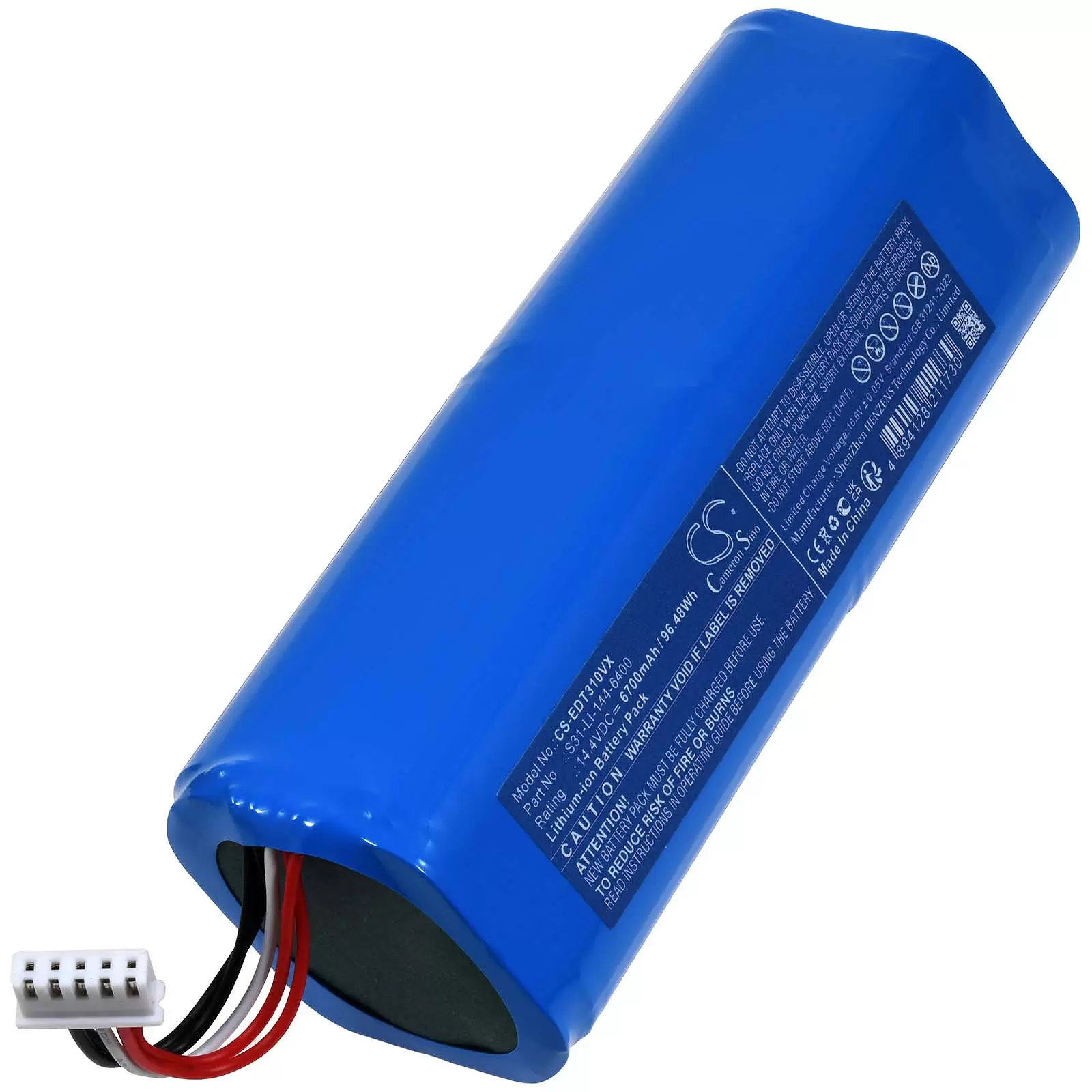 Akku passend für Saugroboter Ecovacs T30s Pro T30s Omni Typ S31-LI-144-6400 Akku passend für Saugroboter Ecovacs T30s Pro T30s Omni Typ S31-LI-144-6400