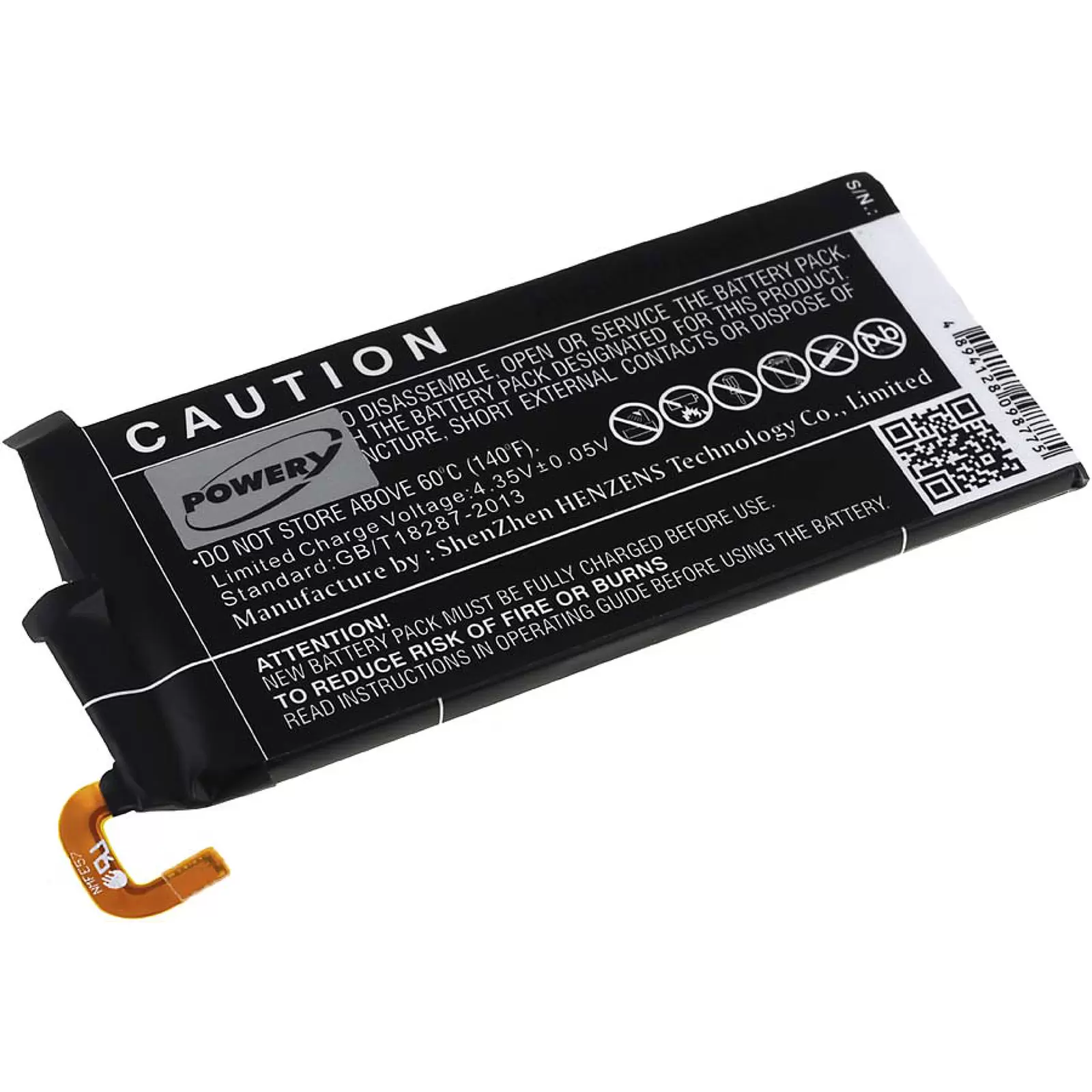 Akku für Samsung Galaxy S6 Edge / SM-G925 / Typ EB-BG925ABE Akku für Samsung Galaxy S6 Edge / SM-G925 / Typ EB-BG925ABE