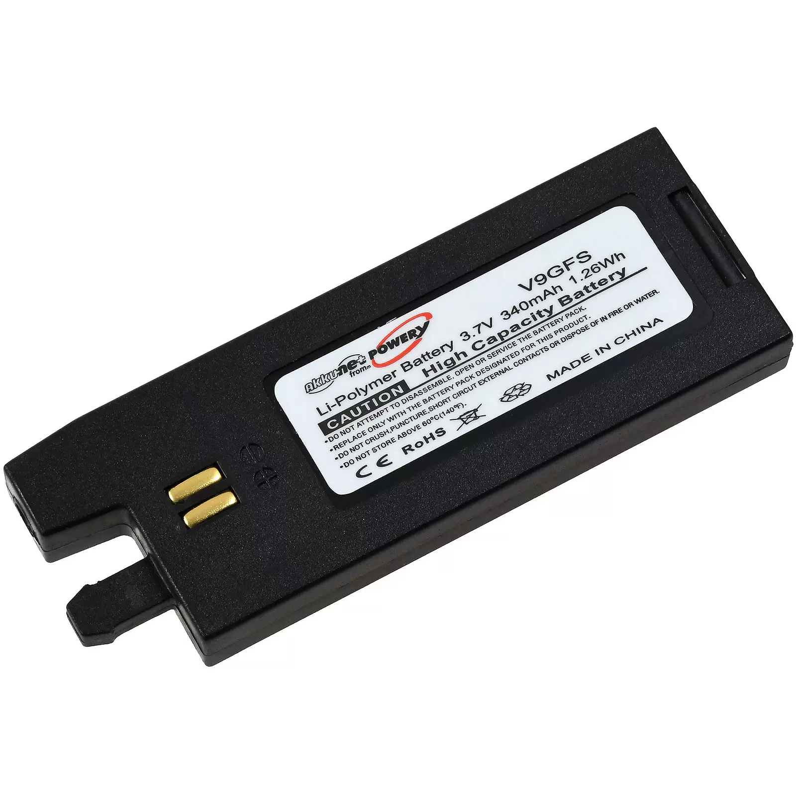 Akku passend für Tuning-System Gibson G-Force, Tronical G-Force E-tune, Typ GBP452050 u.a. Akku passend für Tuning-System Gibson G-Force, Tronical G-Force E-tune, Typ GBP452050 u.a.