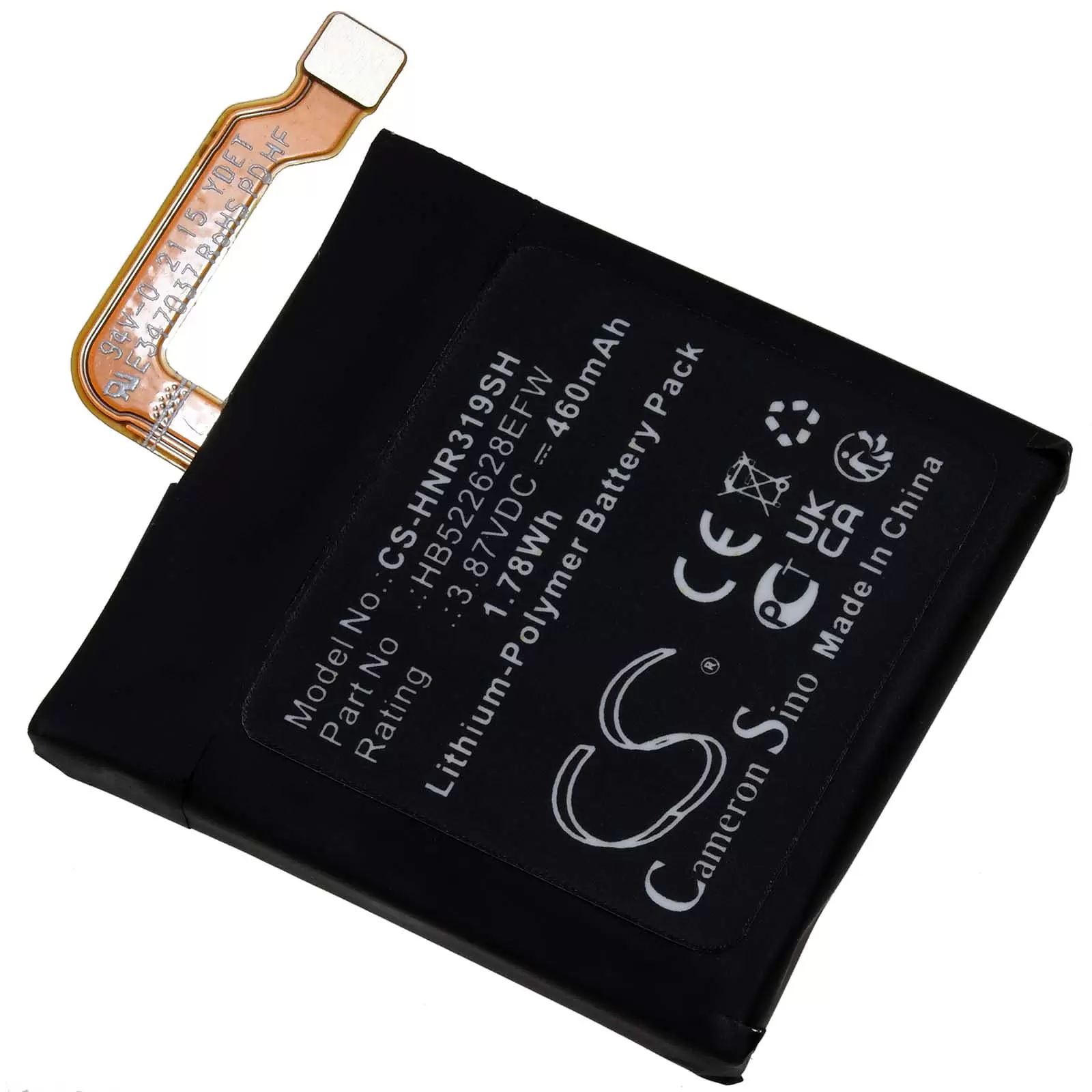 Akku passend für Smartwatch Honor GS Pro GS3 Typ HB522628EFW Akku passend für Smartwatch Honor GS Pro GS3 Typ HB522628EFW