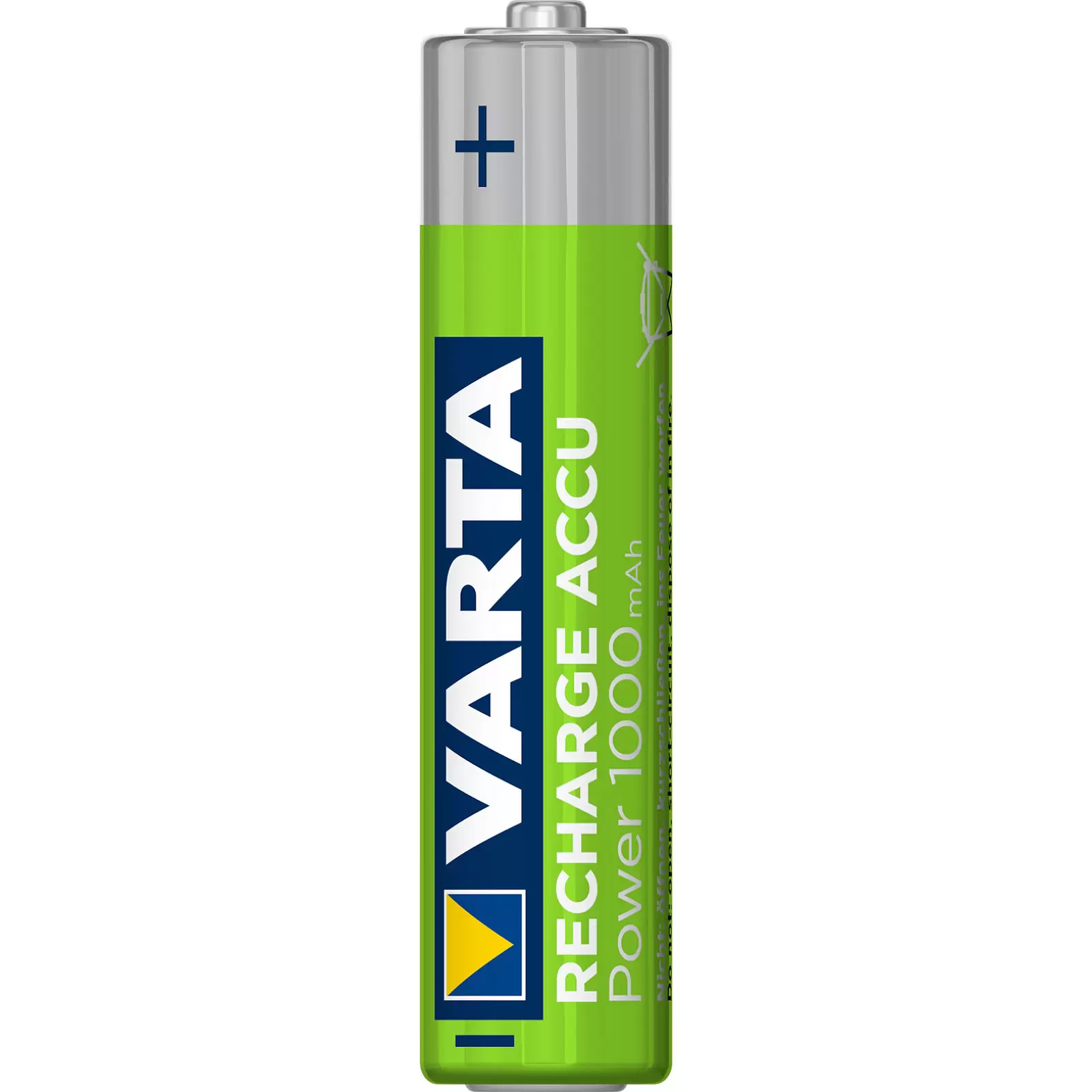 Varta Power Akku Ready2Use Micro AAA HR03 LR03 4er Blister 1000mAh