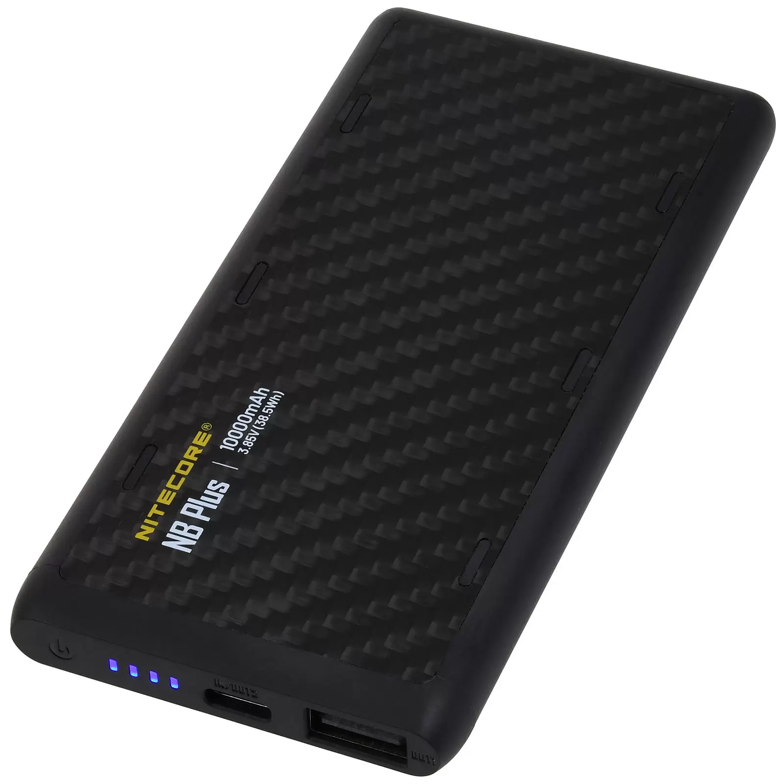 Nitecore Powerbank NB Plus 10.000mAh USB-C und USB-A 5V 3A max.15W Schwarz