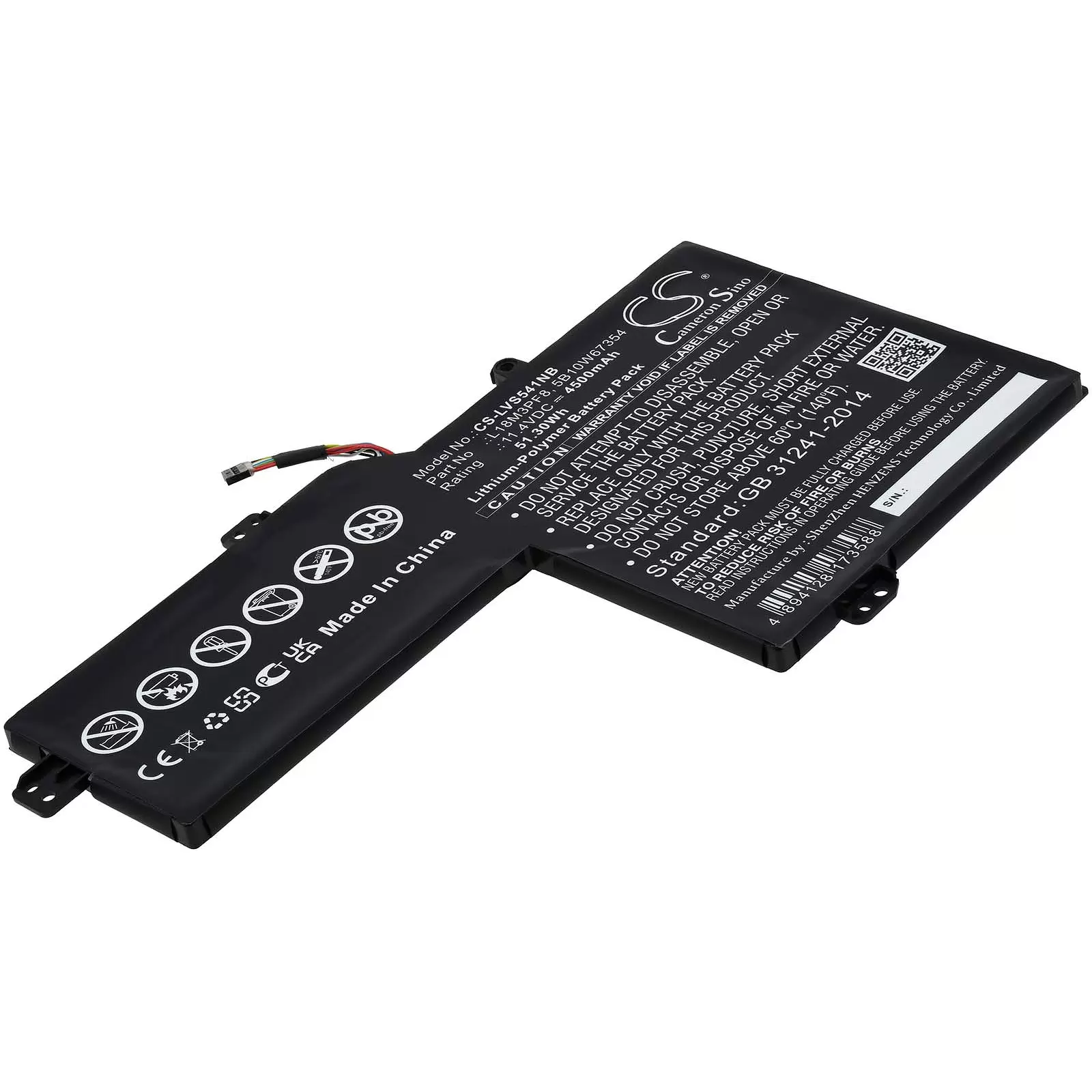 Akku für Laptop Lenovo Ideapad S540-15iml 81ng00bcmh / Ideapad S540-15iwl 81ne0018au / Typ L18M3PF8 Akku für Laptop Lenovo Ideapad S540-15iml 81ng00bcmh / Ideapad S540-15iwl 81ne0018au / Typ L18M3PF8