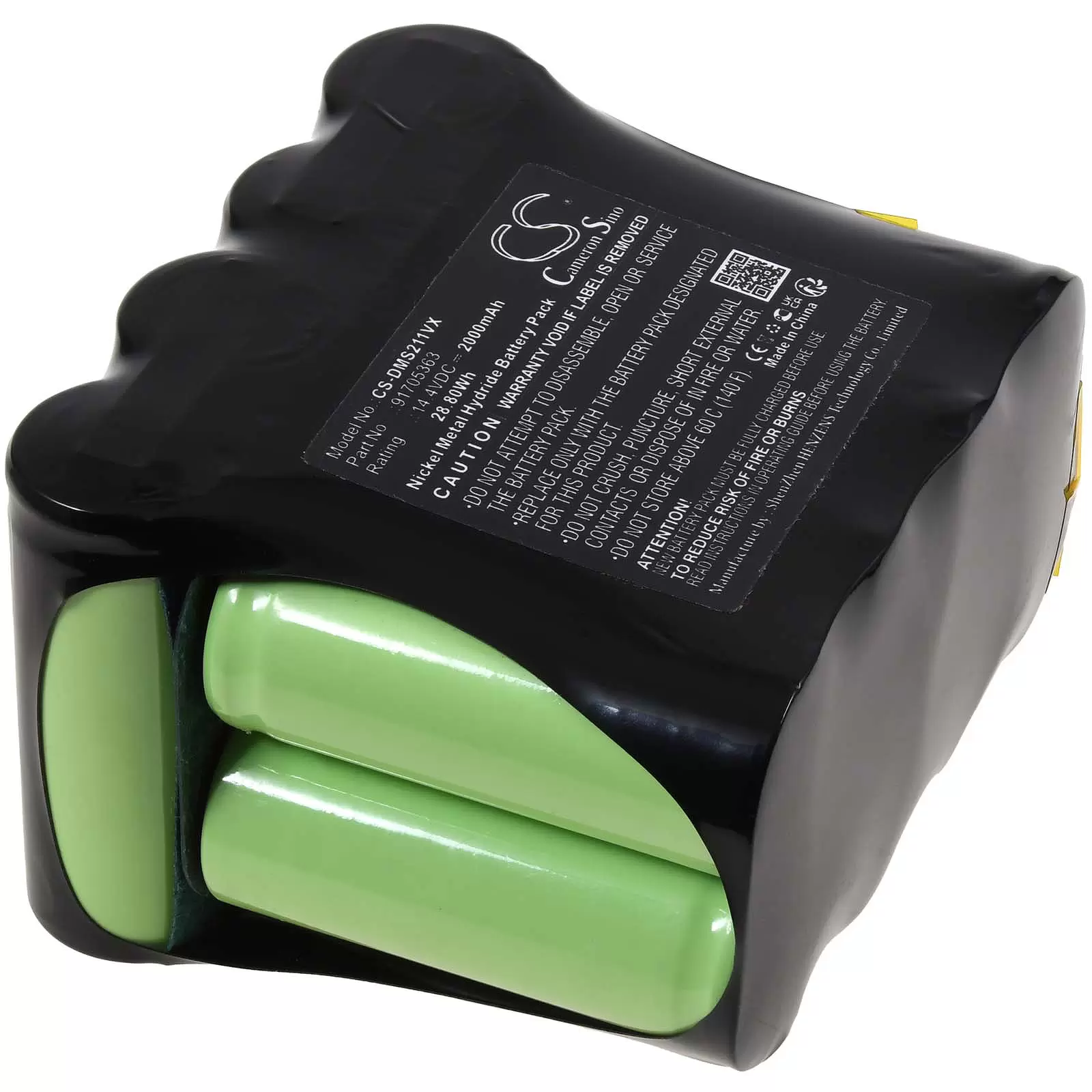 Akku passend für Hand-Staubsauger Domo DO211S, Typ 91705363 Akku passend für Hand-Staubsauger Domo DO211S, Typ 91705363