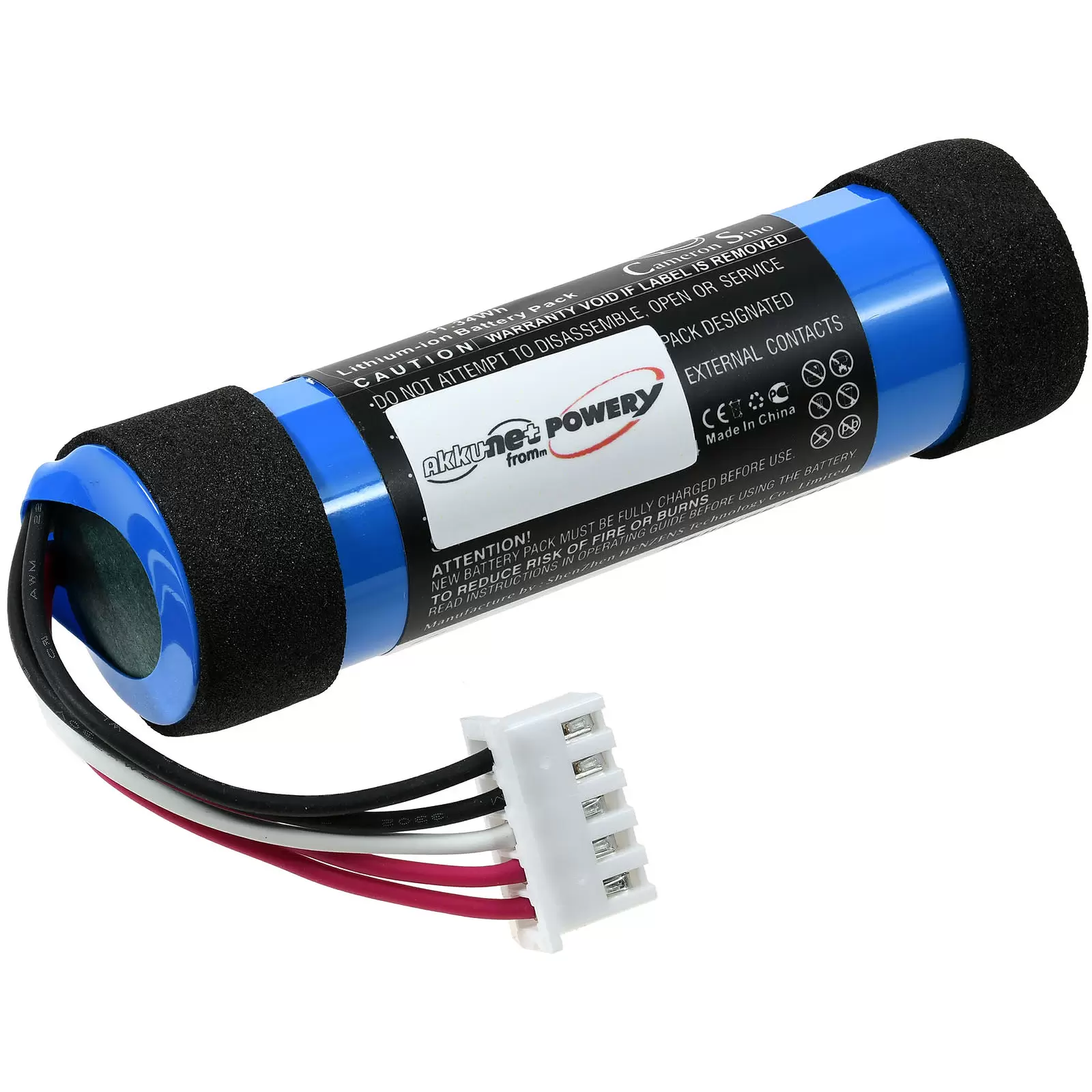 Akku passend für Bluetooth-Lautsprecher Sony SRS-XB21, Typ ST-05 Akku passend für Bluetooth-Lautsprecher Sony SRS-XB21, Typ ST-05