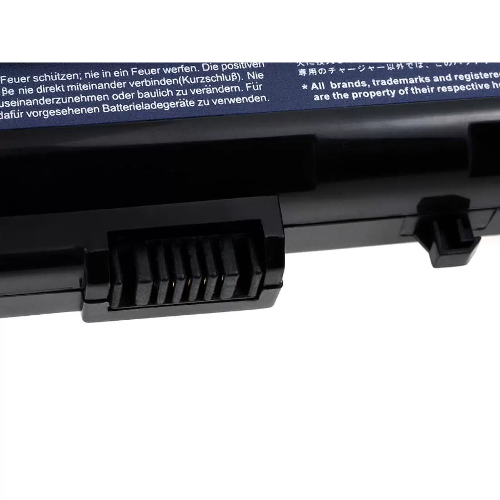 Akku für Acer Aspire One Serie 4400mAh Schwarz