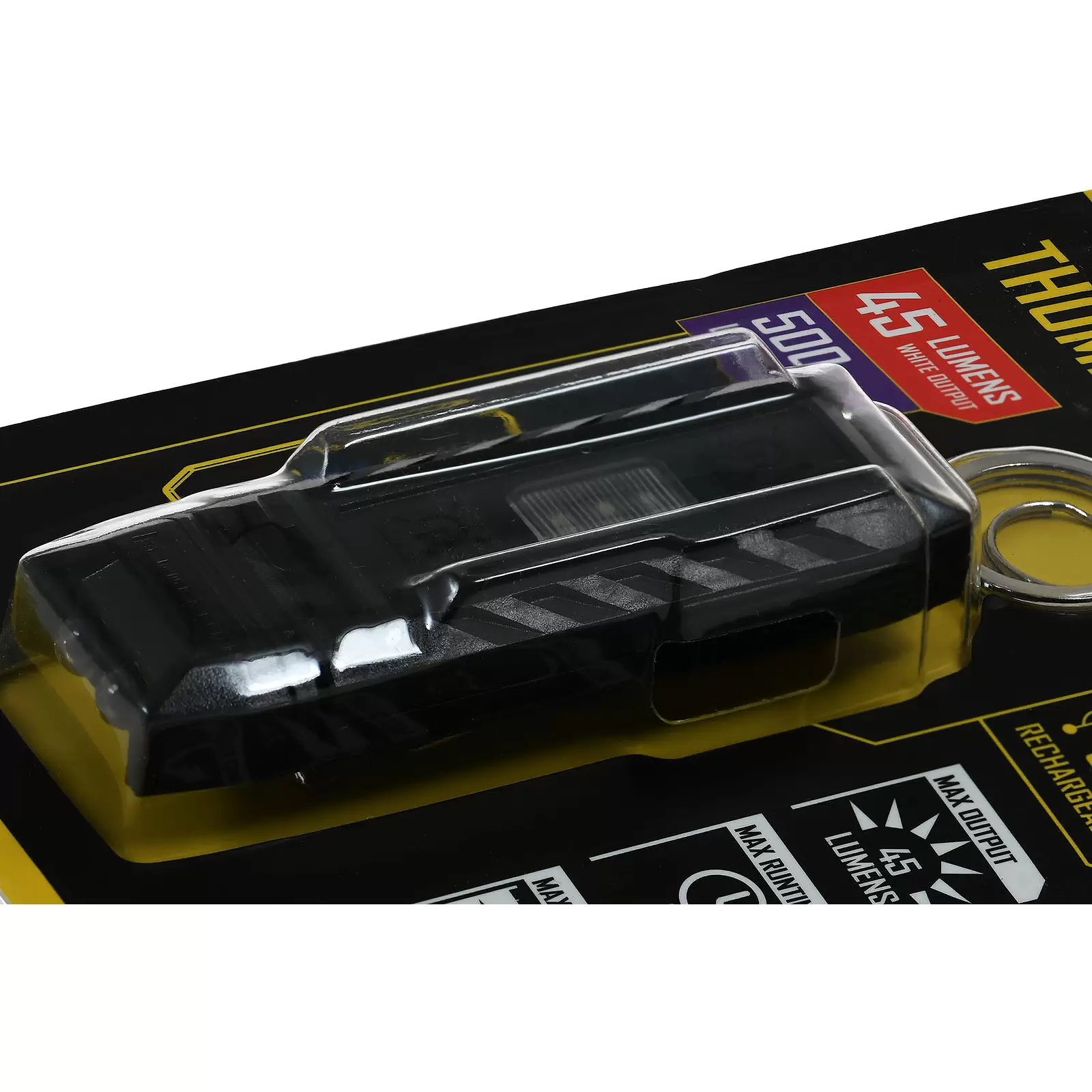 Nitecore THUMB UV Mini-Schlüsselanhänger-Lampe mit UV-Licht mit 45 Lumen