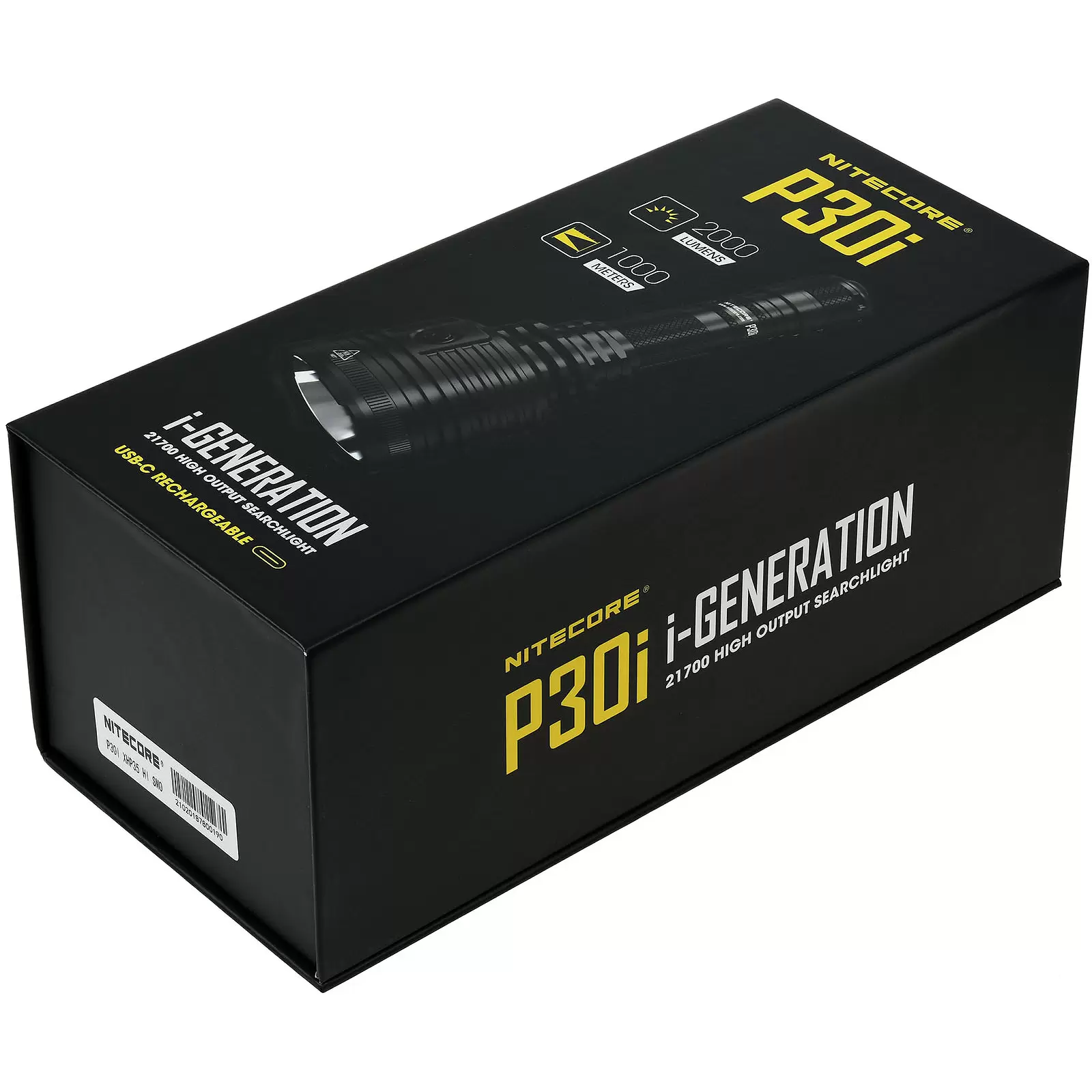 Nitecore P30i Taschenlampe, 2000 Lumen Nitecore P30i Taschenlampe, 2000 Lumen