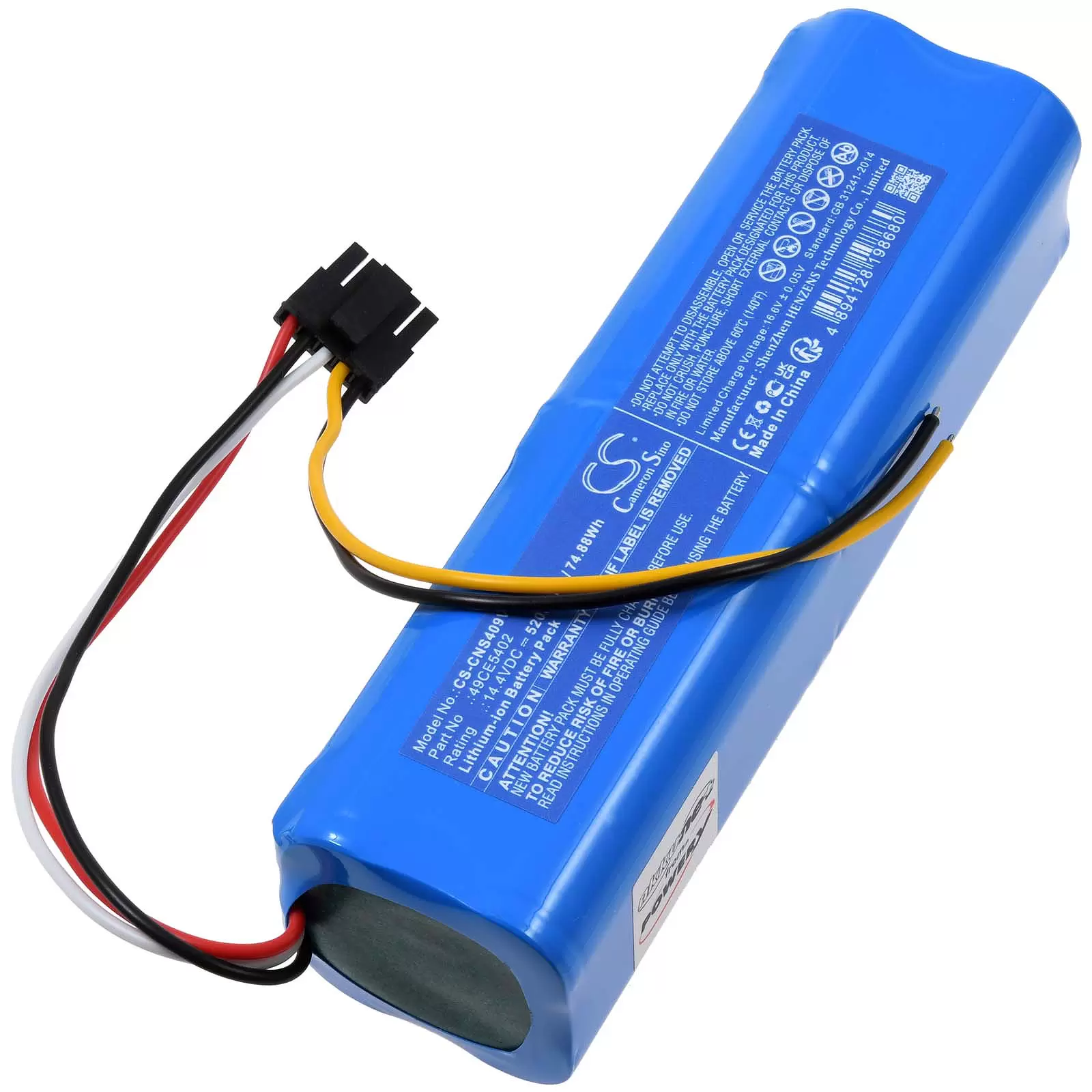 Akku passend für Saugroboter Cecotec Conga 4090 Conga 4490 Typ 49CE5402