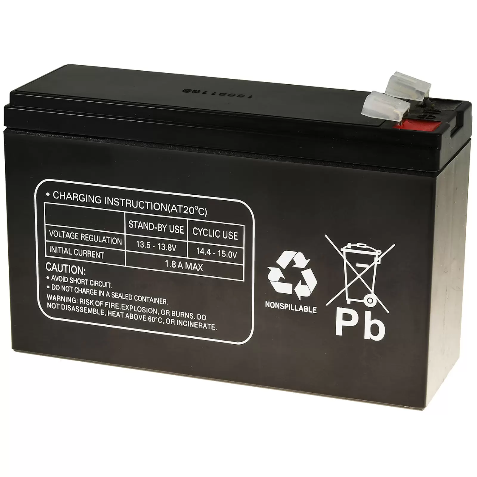 Powery Bleiakku (multipower) MP1224H Hochstrom-Typ