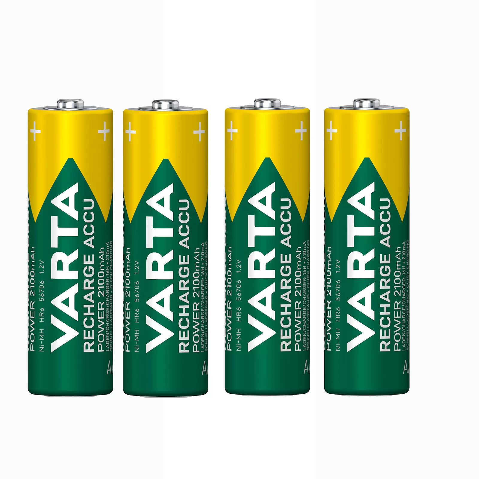 Varta Akku Mignon AA HR06 Pre-charged 1,2V 2100mAh 4er Blister