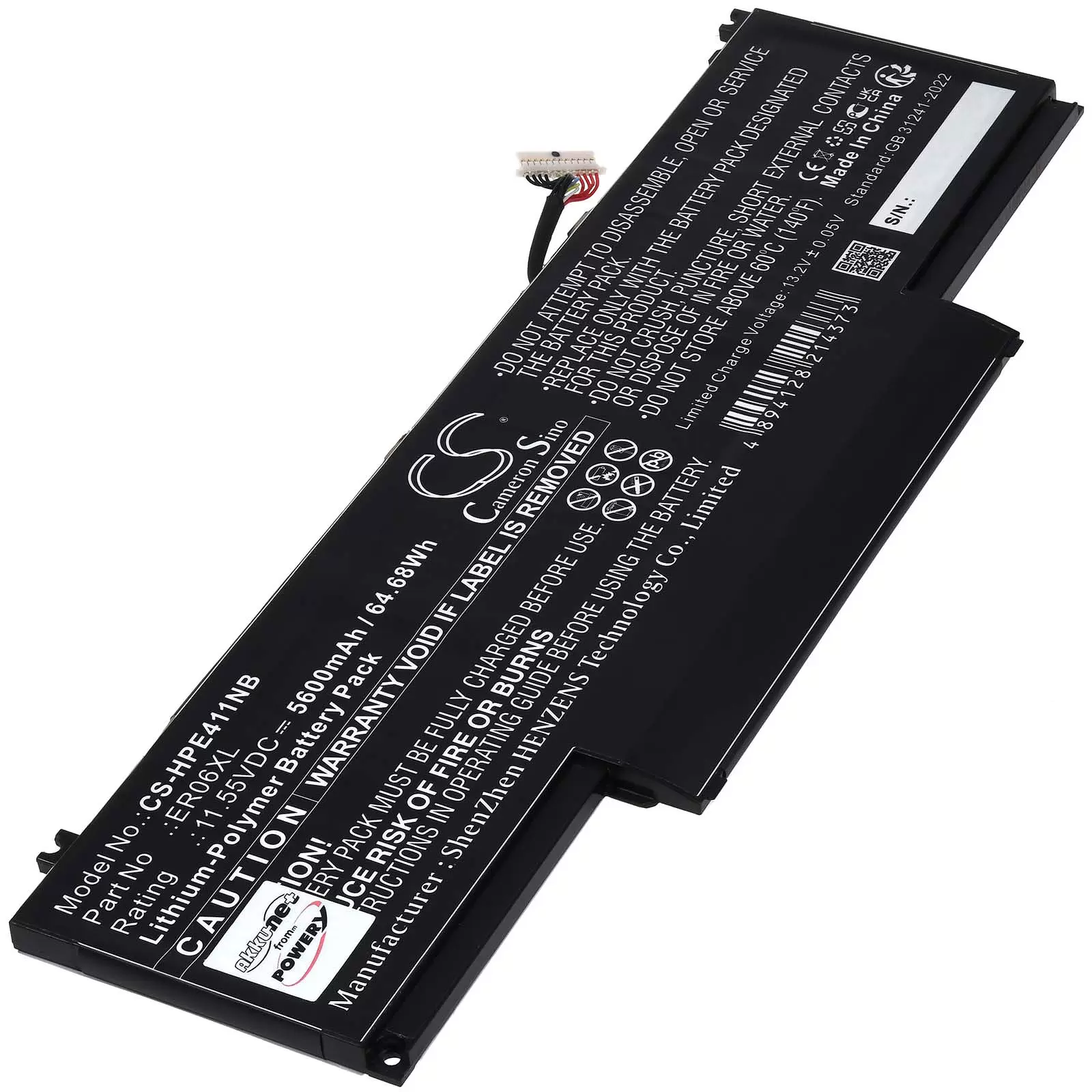 Akku passend für Laptop HP EliteBook 1040 G11 Typ HSTNN-OB3I