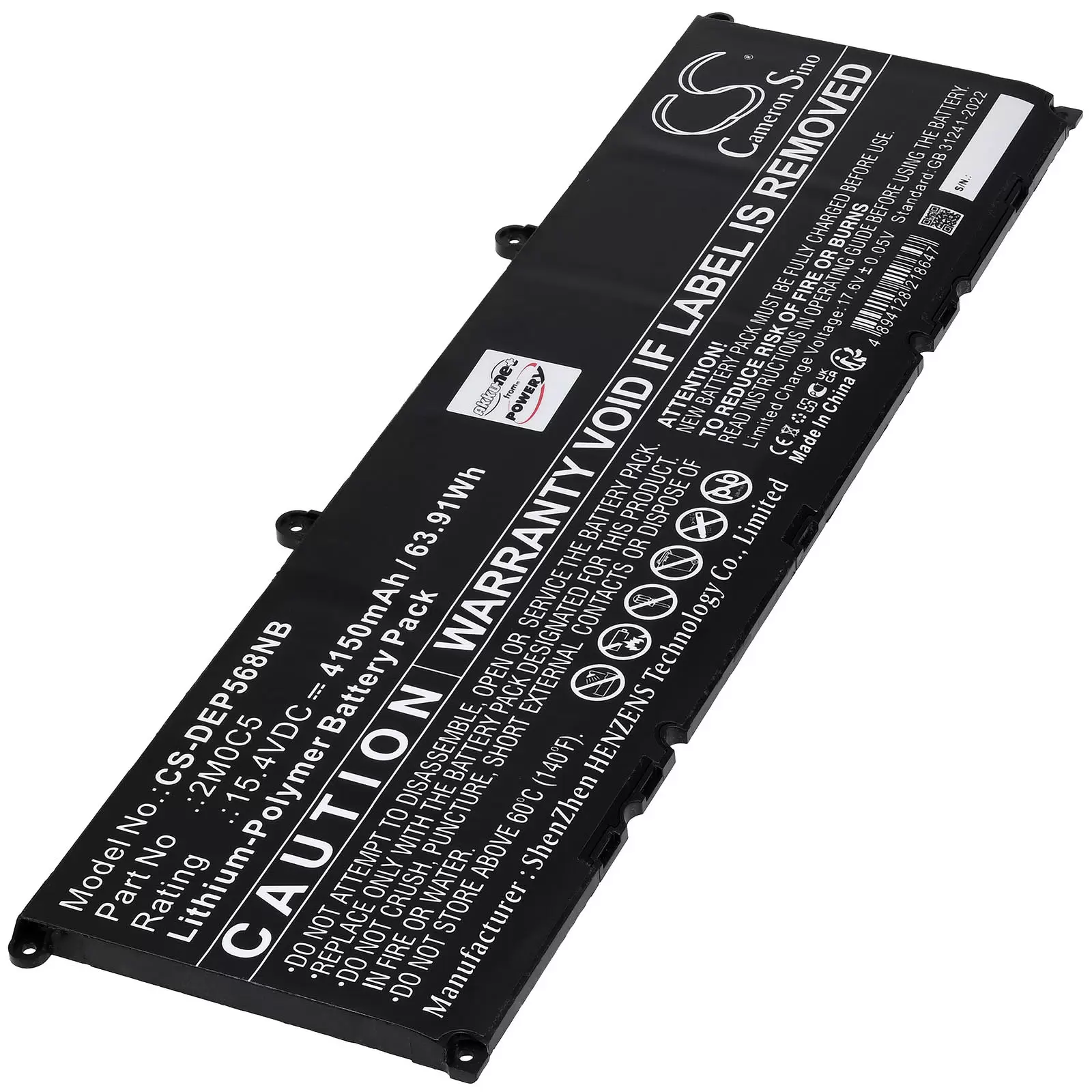 Akku passend für Laptop Dell Precision 5680 Typ JXM4G Typ F5HR2 Akku passend für Laptop Dell Precision 5680 Typ JXM4G Typ F5HR2