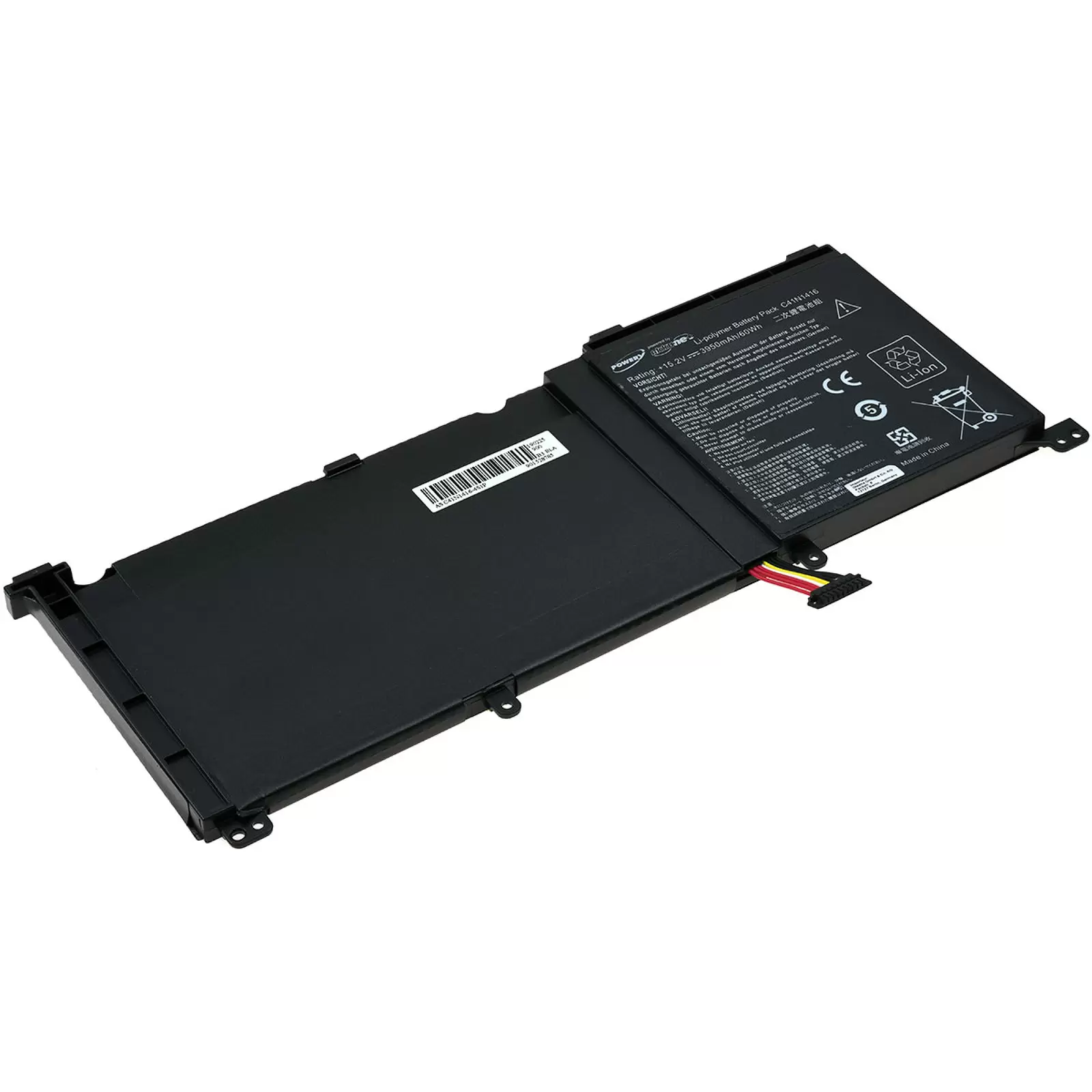 Akku für Laptop Asus G501 / N501JW-1B / Typ C41N1416 Akku für Laptop Asus G501 / N501JW-1B / Typ C41N1416