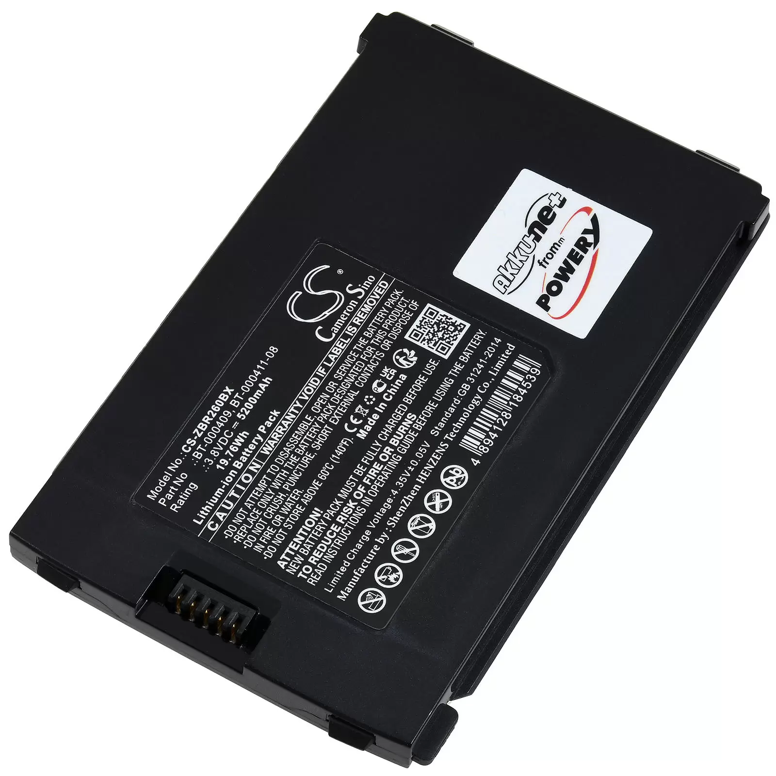 Akku passend für Barcode Scanner Zebra TC21 TC26 Typ BTRY-TC2Y-1XMA1-01 Akku passend für Barcode Scanner Zebra TC21 TC26 Typ BTRY-TC2Y-1XMA1-01