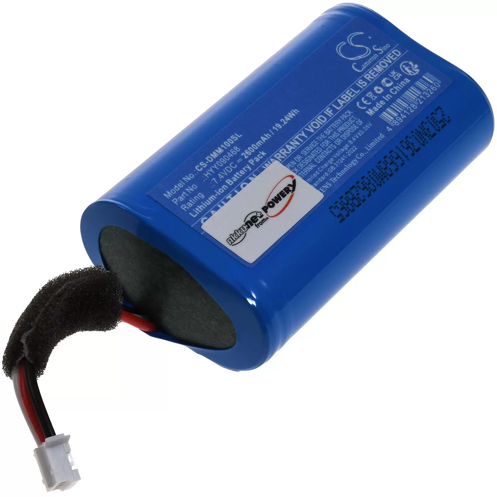 Akku passend für Karaoke Lautsprecher Divoom Ditoo Mic Typ HYY090468 Akku passend für Karaoke Lautsprecher Divoom Ditoo Mic Typ HYY090468