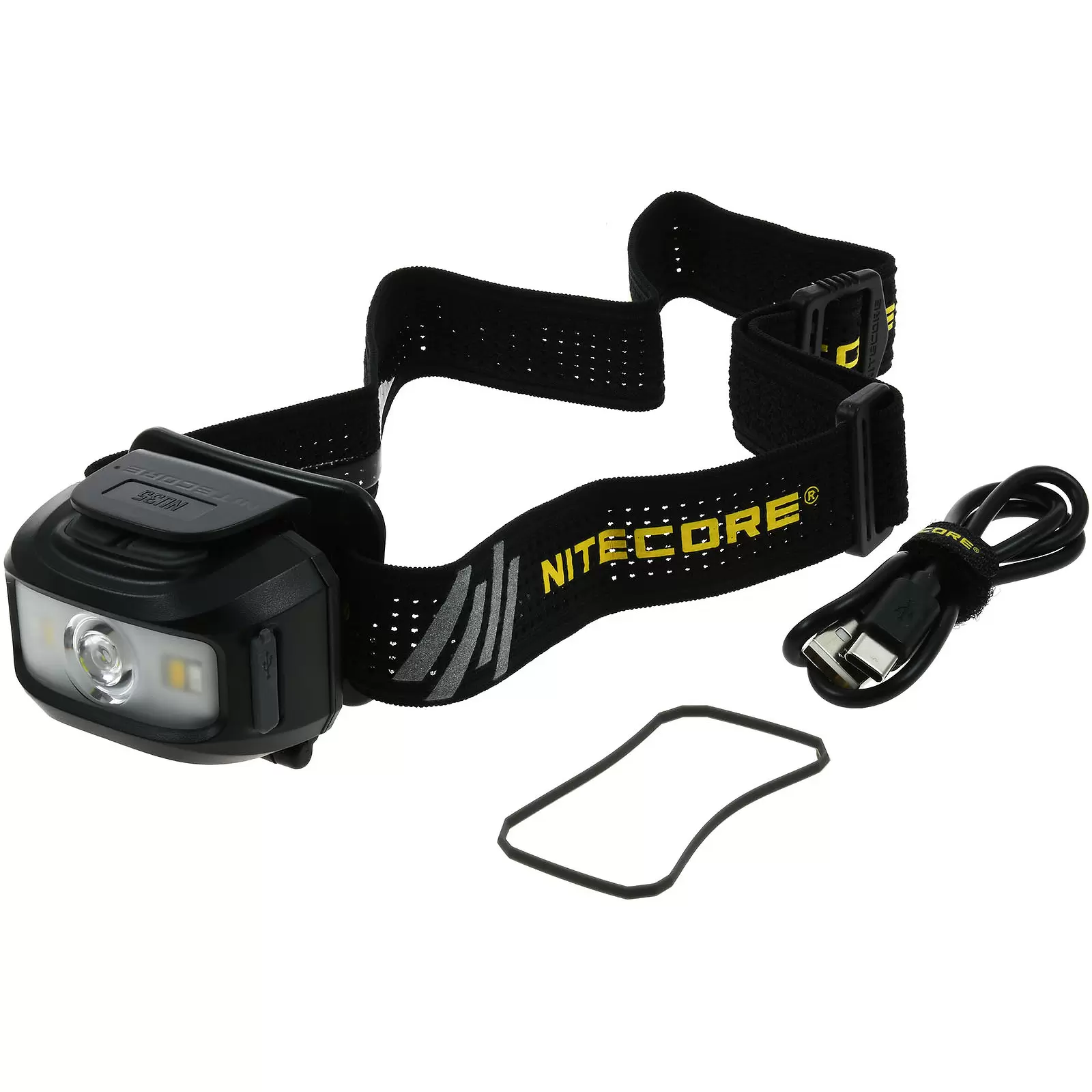 Nitecore NU35 LED Kopflampe, Stirnlampe, Headlamp, USB-C, max. 460 Lumen