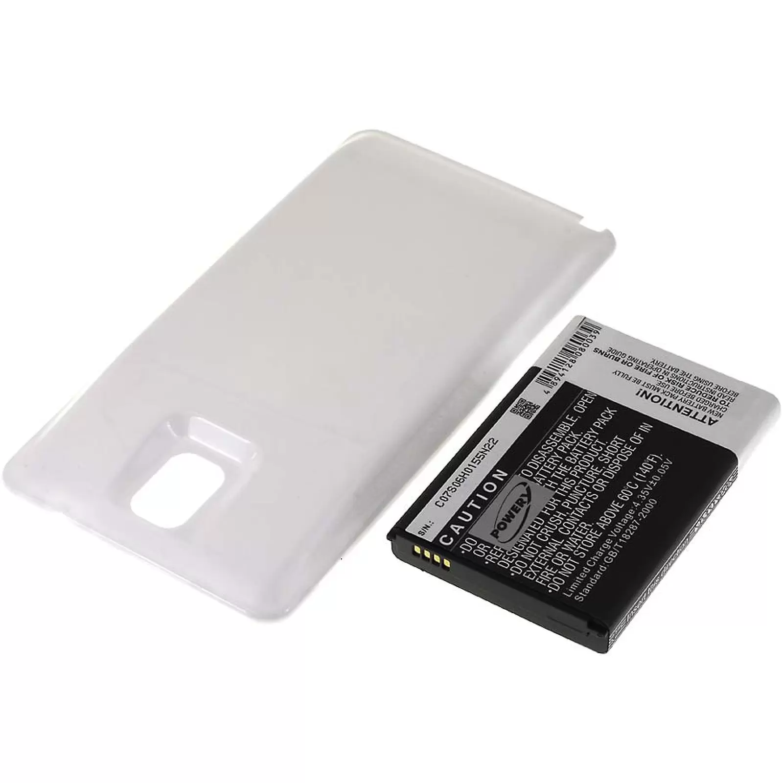 Akku für Samsung SM-N900 / Typ B800BE 6400mAh Weiß Akku für Samsung SM-N900 / Typ B800BE 6400mAh Weiß