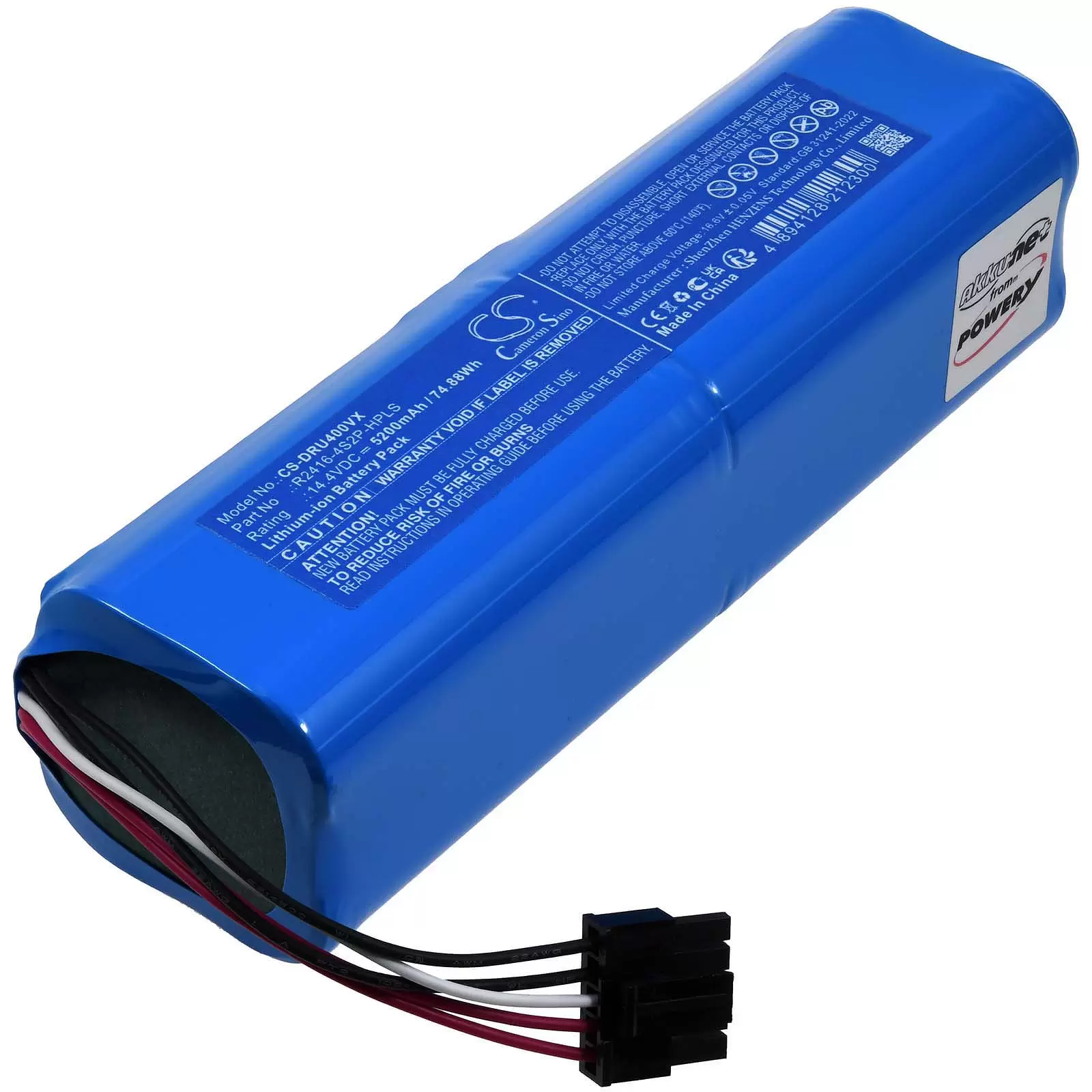 Akku passend für Saugroboter Dreame L30 Ultra D10s plus Bot X30 Ultra Typ Bot X30 Ultra Akku passend für Saugroboter Dreame L30 Ultra D10s plus Bot X30 Ultra Typ Bot X30 Ultra