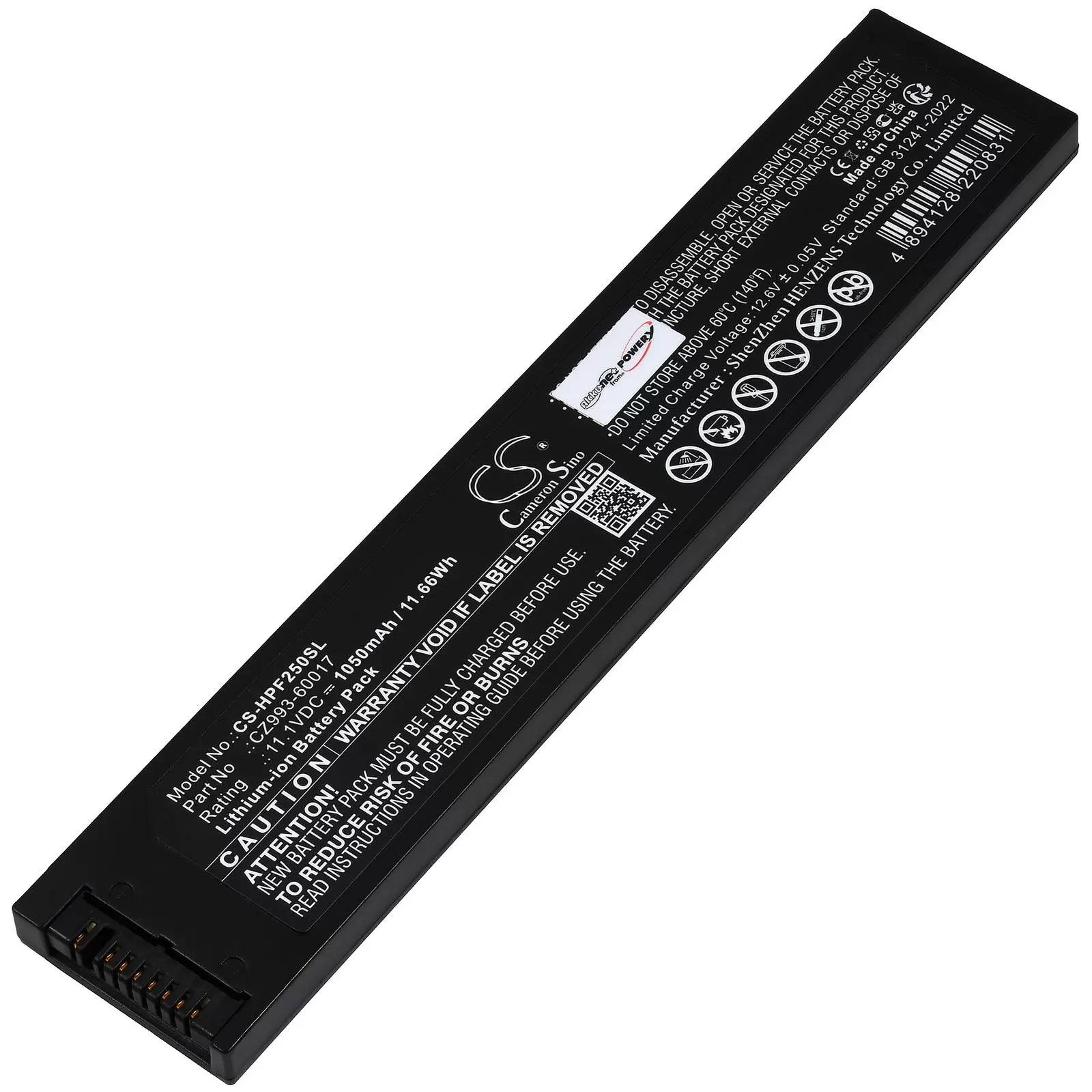 Akku passend für HP OfficeJet 200 250 Mobile Printer Typ CZ993‑60017 Akku passend für HP OfficeJet 200 250 Mobile Printer Typ CZ993‑60017