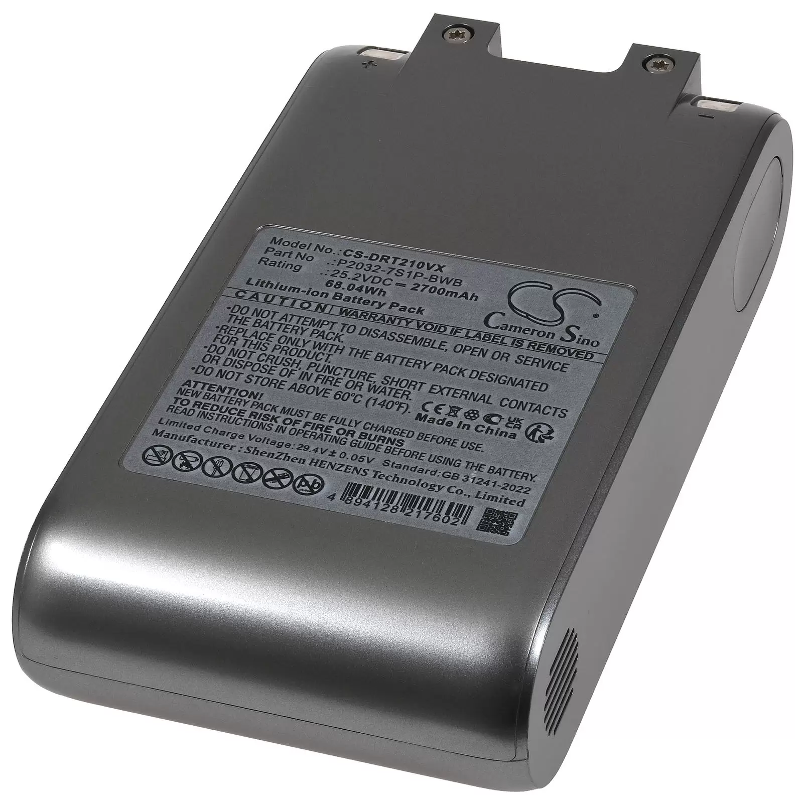 Akku passend für Staubsauger Dreame T20 Pro Typ P2032-7S1P-BWB