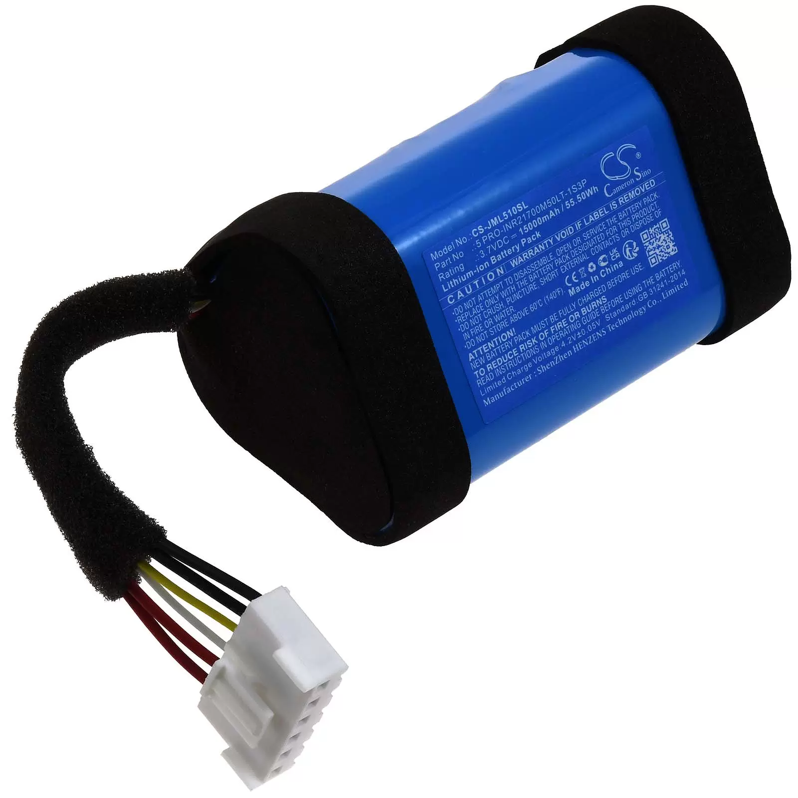 Powerakku passend für Lautsprecher JBL Charge 5 Typ 5 PRO-INR21700M50LT-1S3P Powerakku passend für Lautsprecher JBL Charge 5 Typ 5 PRO-INR21700M50LT-1S3P