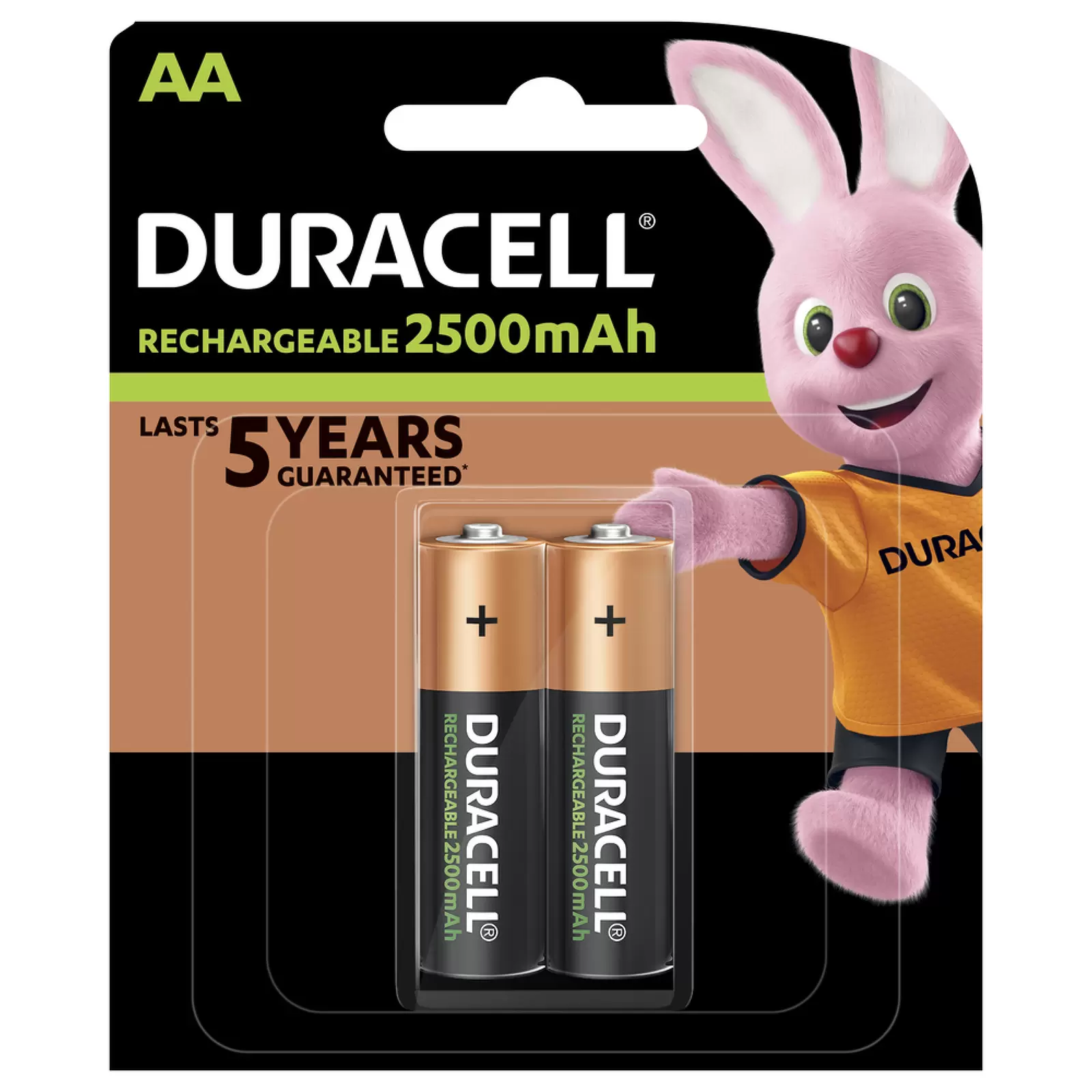 Duracell Duralock Recharge Ultra Mignon AA HR6 LR6 LR06 MN1500 4906 Akku 2er Blister