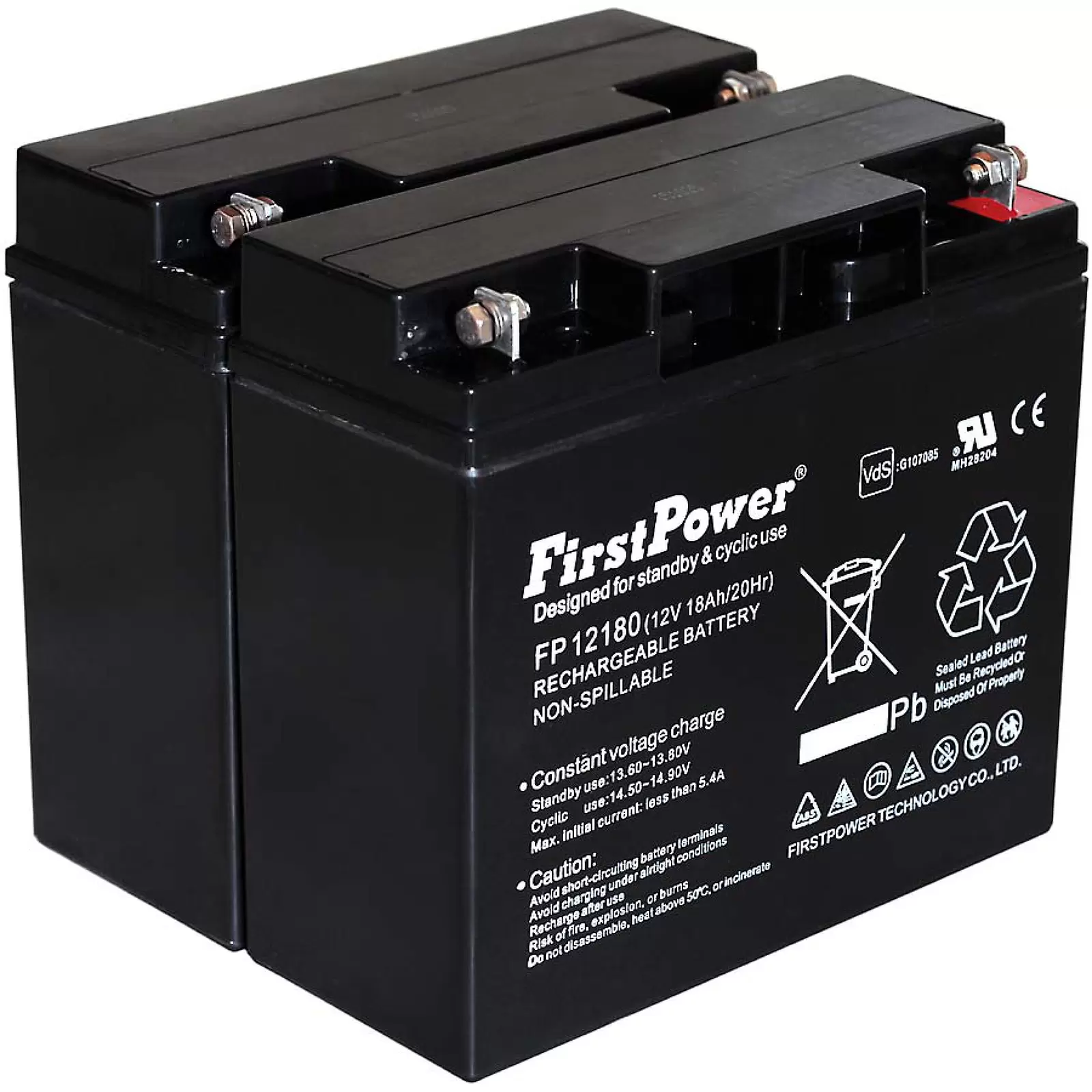 FirstPower Blei-Gel Akku für USV APC Smart-UPS 1500 12V 18Ah VdS FirstPower Blei-Gel Akku für USV APC Smart-UPS 1500 12V 18Ah VdS