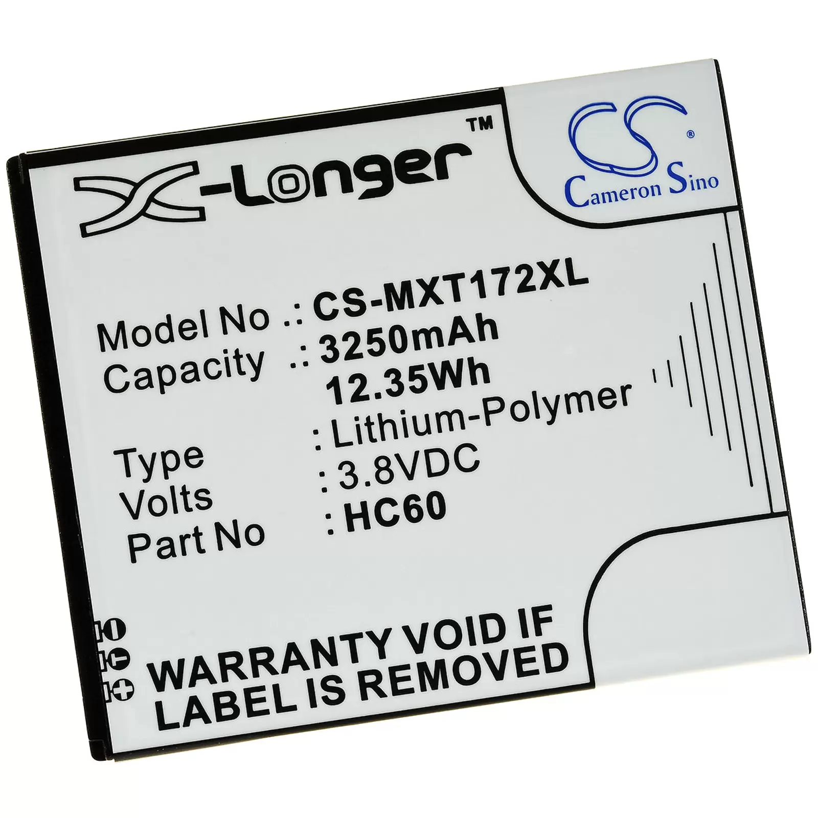 Akku für Smartphone Motorola Moto C Plus / XT1723 / Typ HC60 Akku für Smartphone Motorola Moto C Plus / XT1723 / Typ HC60