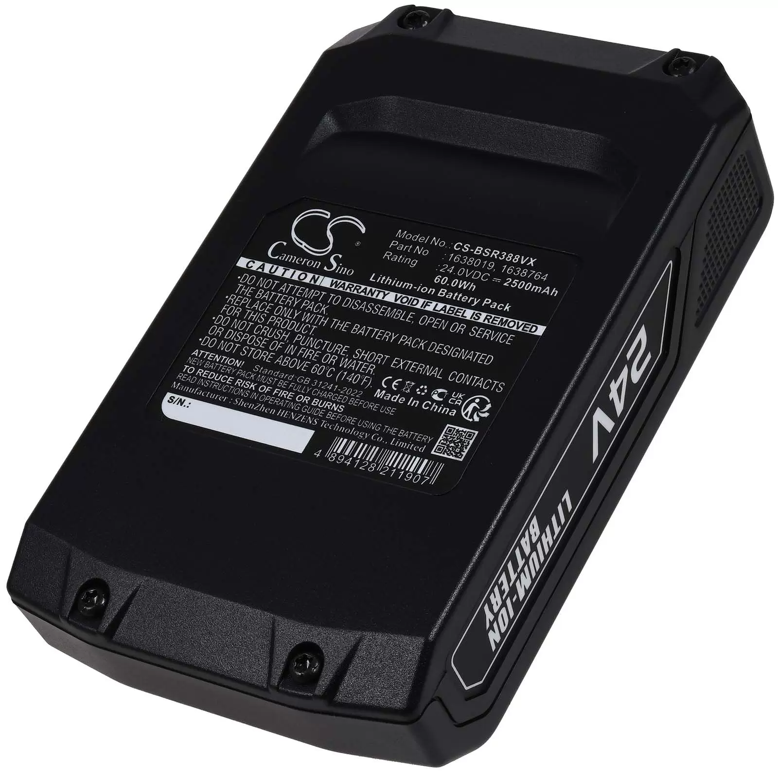Akku passend für Staubsauger Bissell Cleanview XR Stick 3789 3797 Typ 1638019