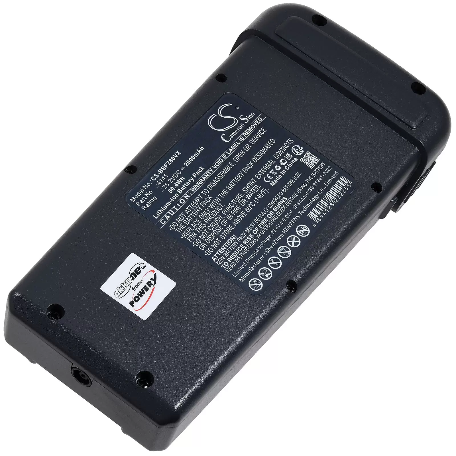 Akku passend für Bissell PowerClean FurFinder 4140 FurFinder 4143 Staubsauger Typ 1644206 Akku passend für Bissell PowerClean FurFinder 4140 FurFinder 4143 Staubsauger Typ 1644206