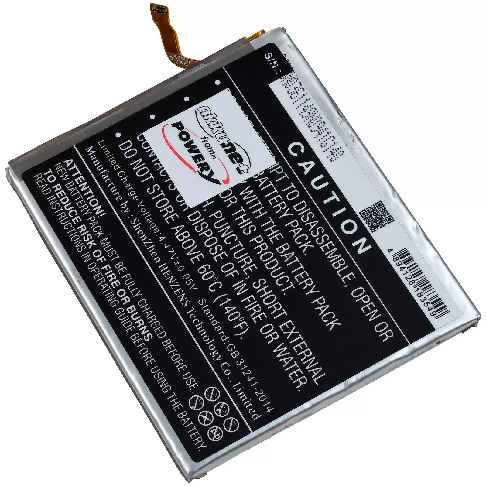 Akku passend für Samsung Galaxy S23+ 5G SM-S916B Smartphone Typ EB-BS916ABY