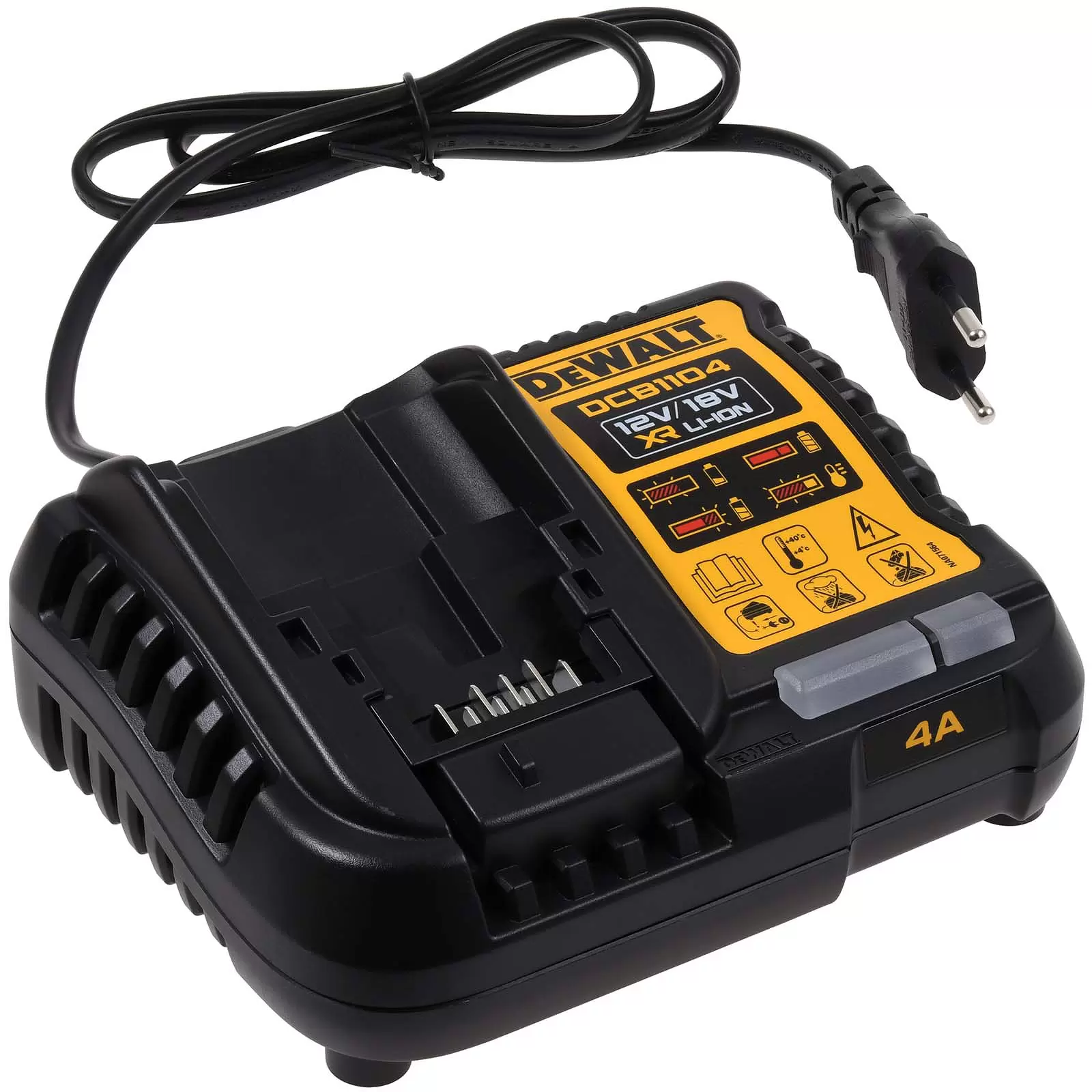 Dewalt Akku-Schnellladegerät / Akku-Ladegerät 10,8-18V DCB1104 für alle XR-Schiebe-Akkus Dewalt Akku-Schnellladegerät / Akku-Ladegerät 10,8-18V DCB1104 für alle XR-Schiebe-Akkus