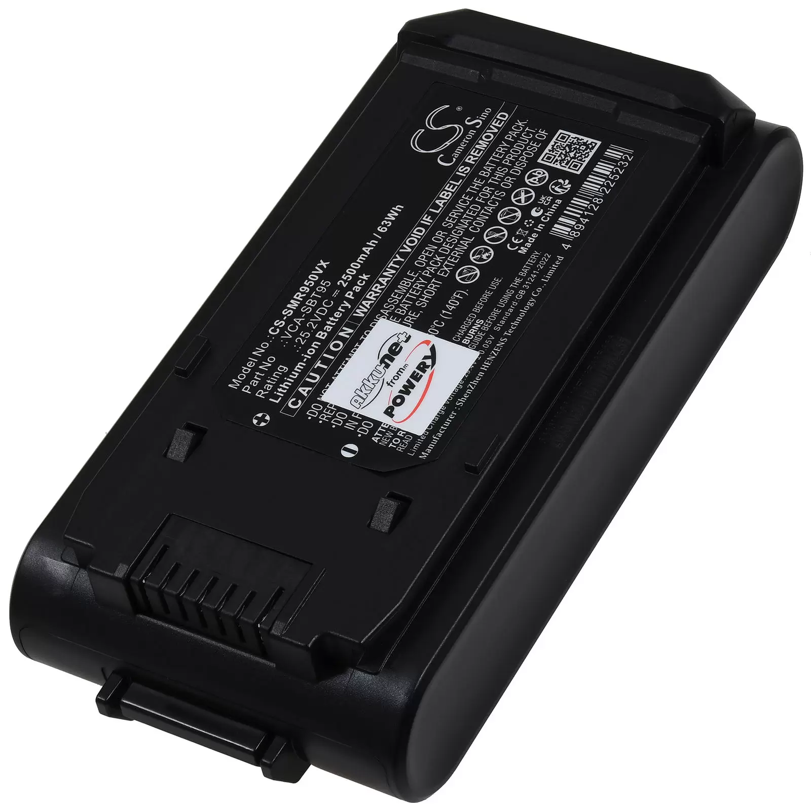 Akku passend für Samsung Jet 85 Jet 95 Staubsauger Typ VCA-SBT95 Akku passend für Samsung Jet 85 Jet 95 Staubsauger Typ VCA-SBT95