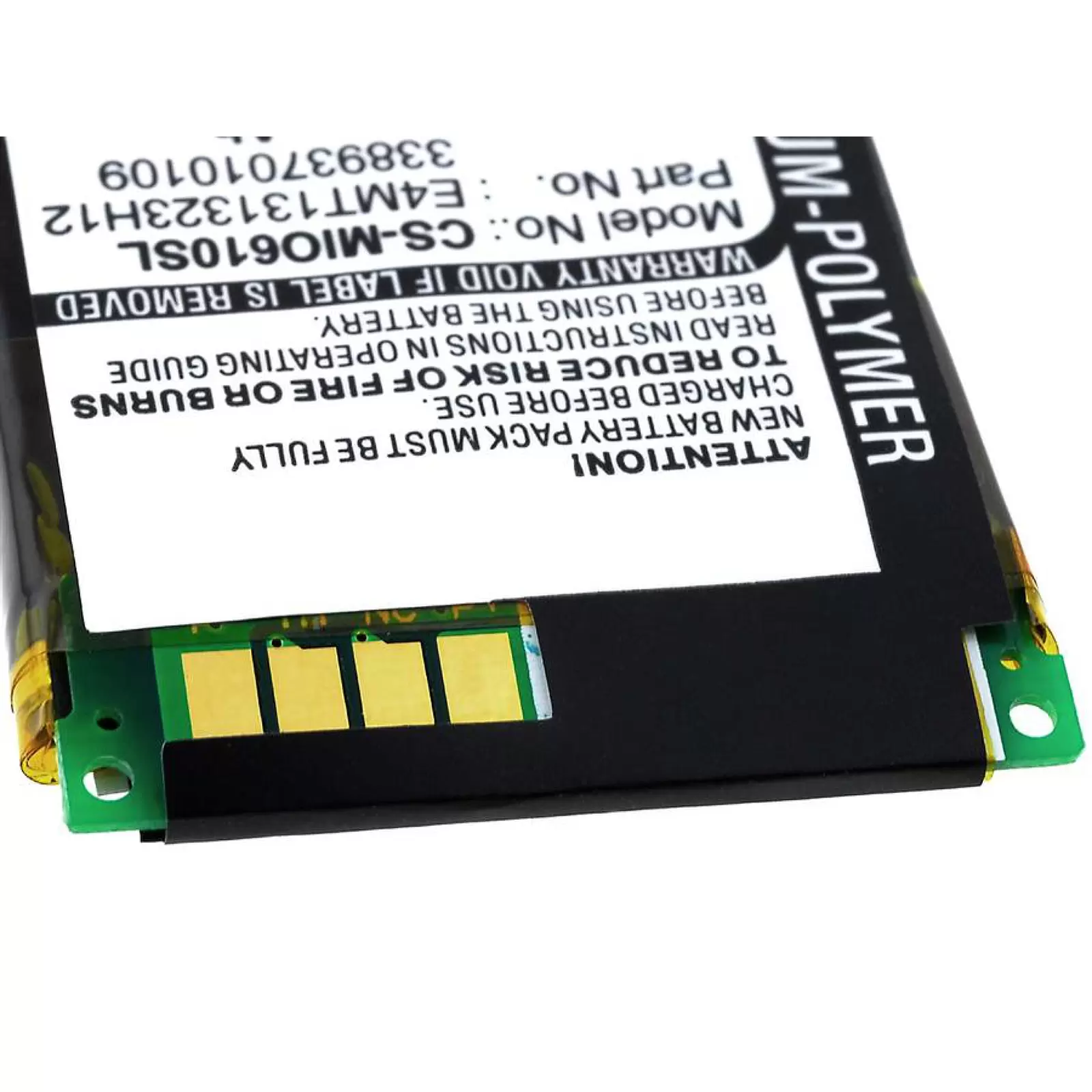 Akku für Mitac Mio H610 / Typ 338937010109